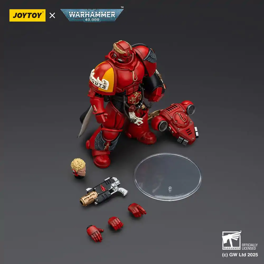 Warhammer 40,000: Combat Patrol Blood Angels Actionfigur Captain with Inferno Pistol & Power Fist 20 cm Produktfoto