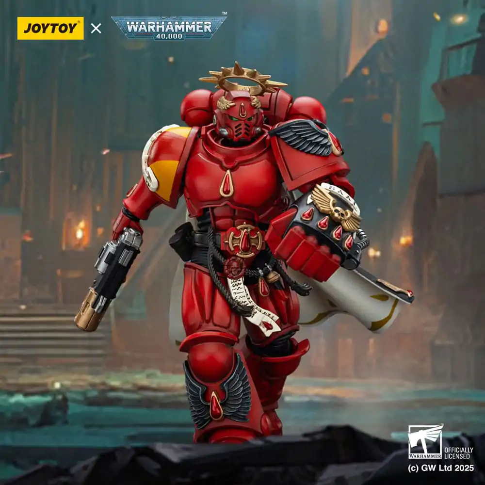 Warhammer 40,000: Combat Patrol Blood Angels Actionfigur Captain with Inferno Pistol & Power Fist 20 cm Produktfoto