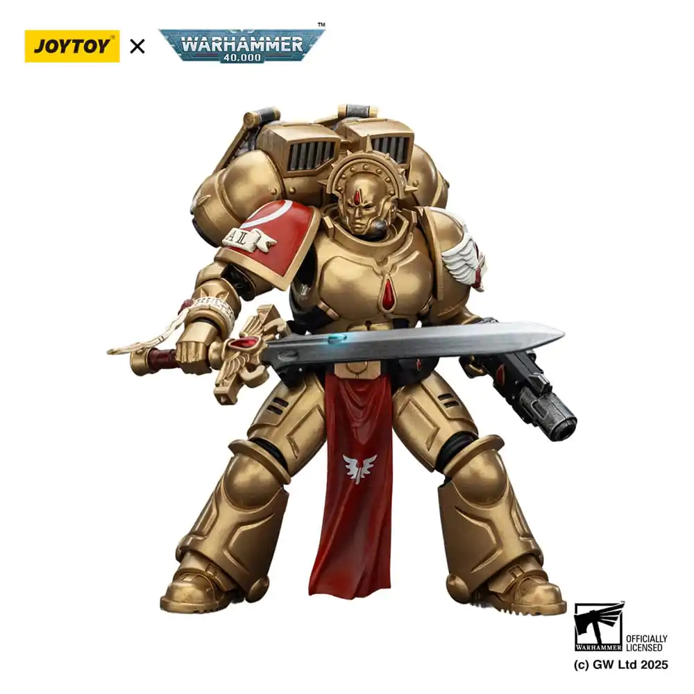 Warhammer 40,000: Combat Patrol Blood Angels Actionfigur Sanguinary Guard 1 mit Inferno Pistol und Encarmine Blade 20 cm Produktfoto