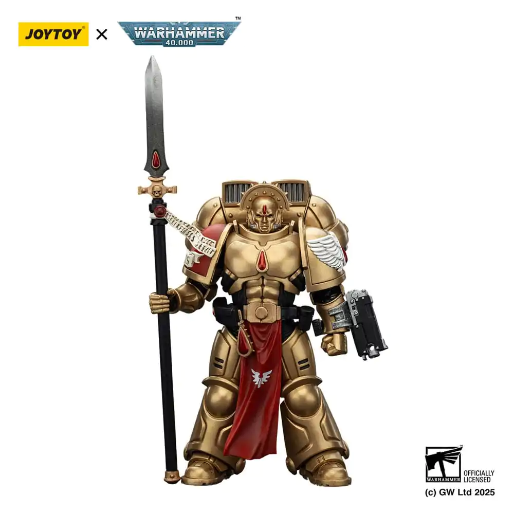 Warhammer 40,000: Combat Patrol Blood Angels Actionfigur Sanguinary Guard 2 mit Angelus Boltgun und Encarmine Speer 20 cm Produktfoto