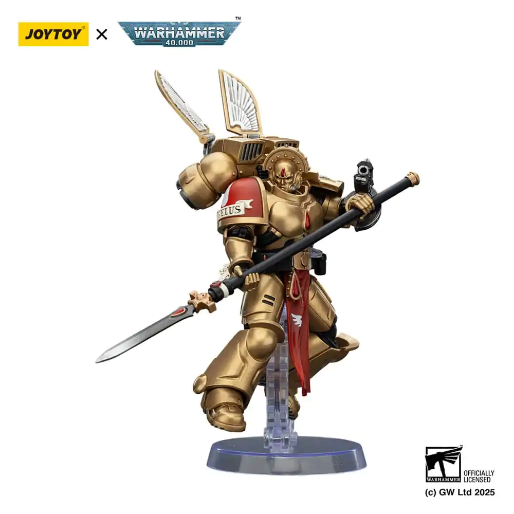 Warhammer 40,000: Combat Patrol Blood Angels Actionfigur Sanguinary Guard 2 mit Angelus Boltgun und Encarmine Speer 20 cm Produktfoto
