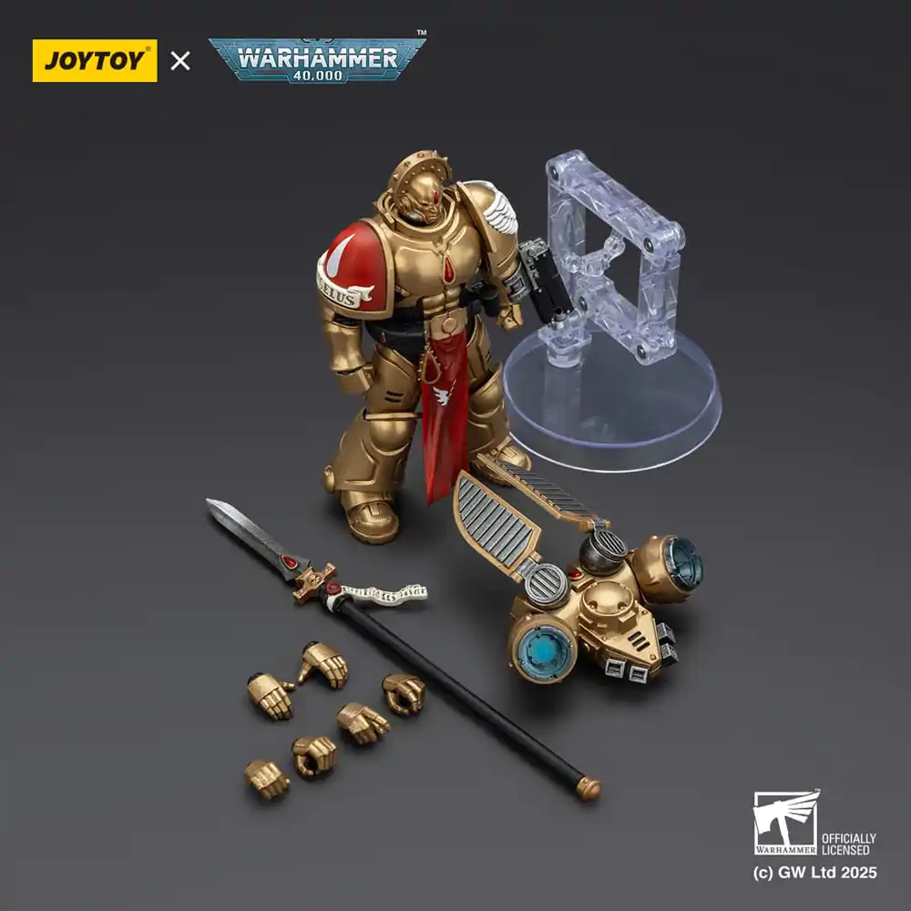 Warhammer 40,000: Combat Patrol Blood Angels Actionfigur Sanguinary Guard 2 mit Angelus Boltgun und Encarmine Speer 20 cm Produktfoto