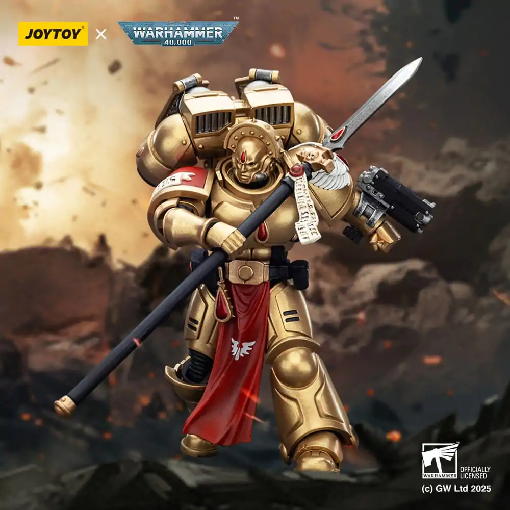 Warhammer 40,000: Combat Patrol Blood Angels Actionfigur Sanguinary Guard 2 mit Angelus Boltgun und Encarmine Speer 20 cm Produktfoto
