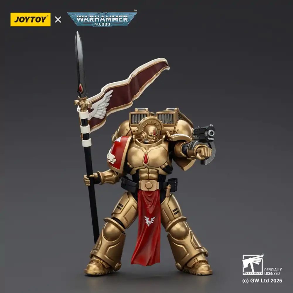 Warhammer 40,000: Combat Patrol Blood Angels Actionfigur Sanguinary Guard 3 mit Angelus Boltgun und Encarmine Spear 20 cm Produktfoto
