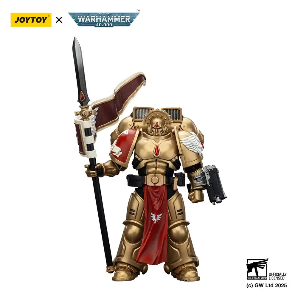Warhammer 40,000: Combat Patrol Blood Angels Actionfigur Sanguinary Guard 3 mit Angelus Boltgun und Encarmine Spear 20 cm Produktfoto