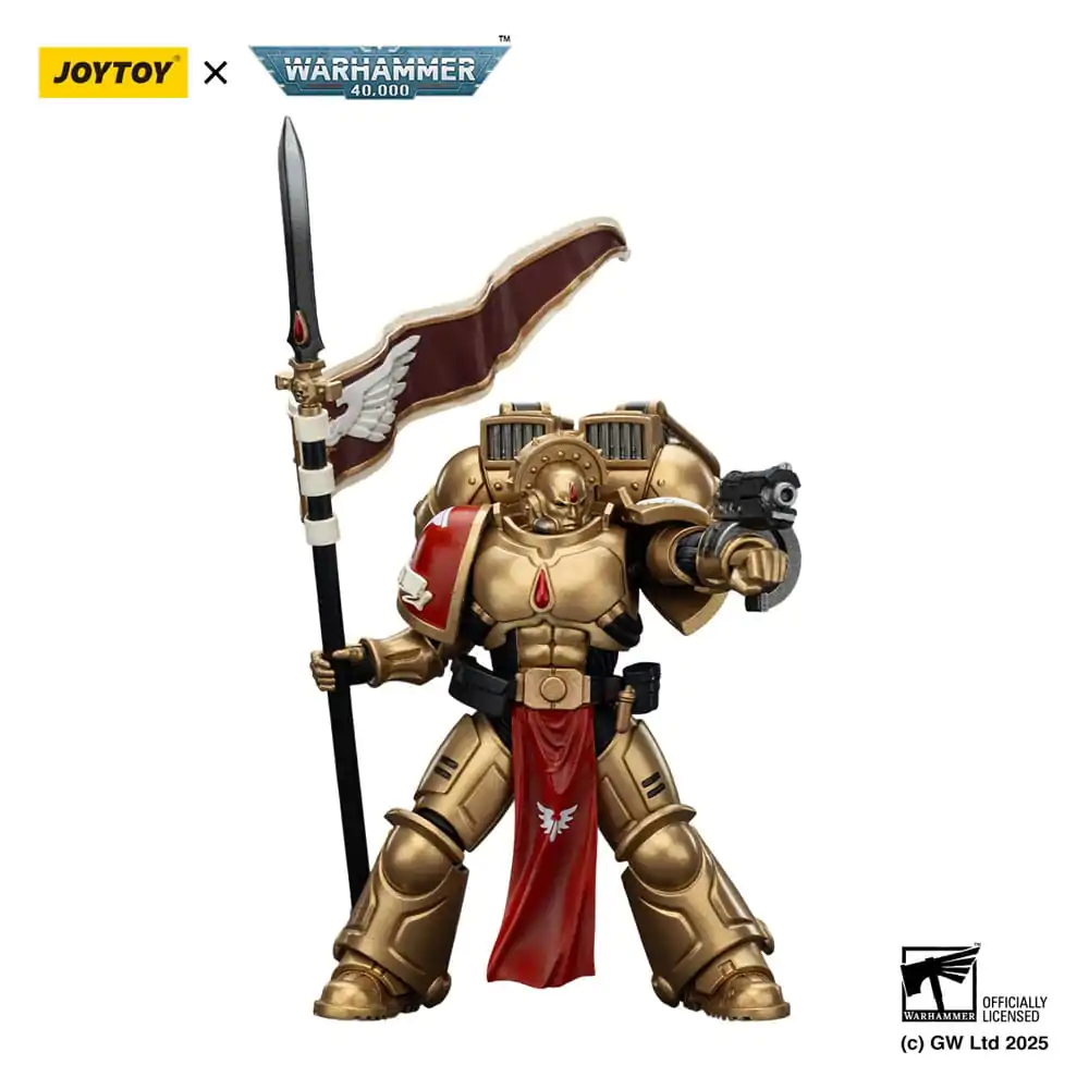 Warhammer 40,000: Combat Patrol Blood Angels Actionfigur Sanguinary Guard 3 mit Angelus Boltgun und Encarmine Spear 20 cm Produktfoto