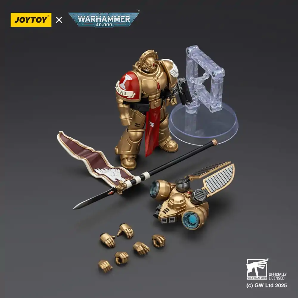Warhammer 40,000: Combat Patrol Blood Angels Actionfigur Sanguinary Guard 3 mit Angelus Boltgun und Encarmine Spear 20 cm Produktfoto