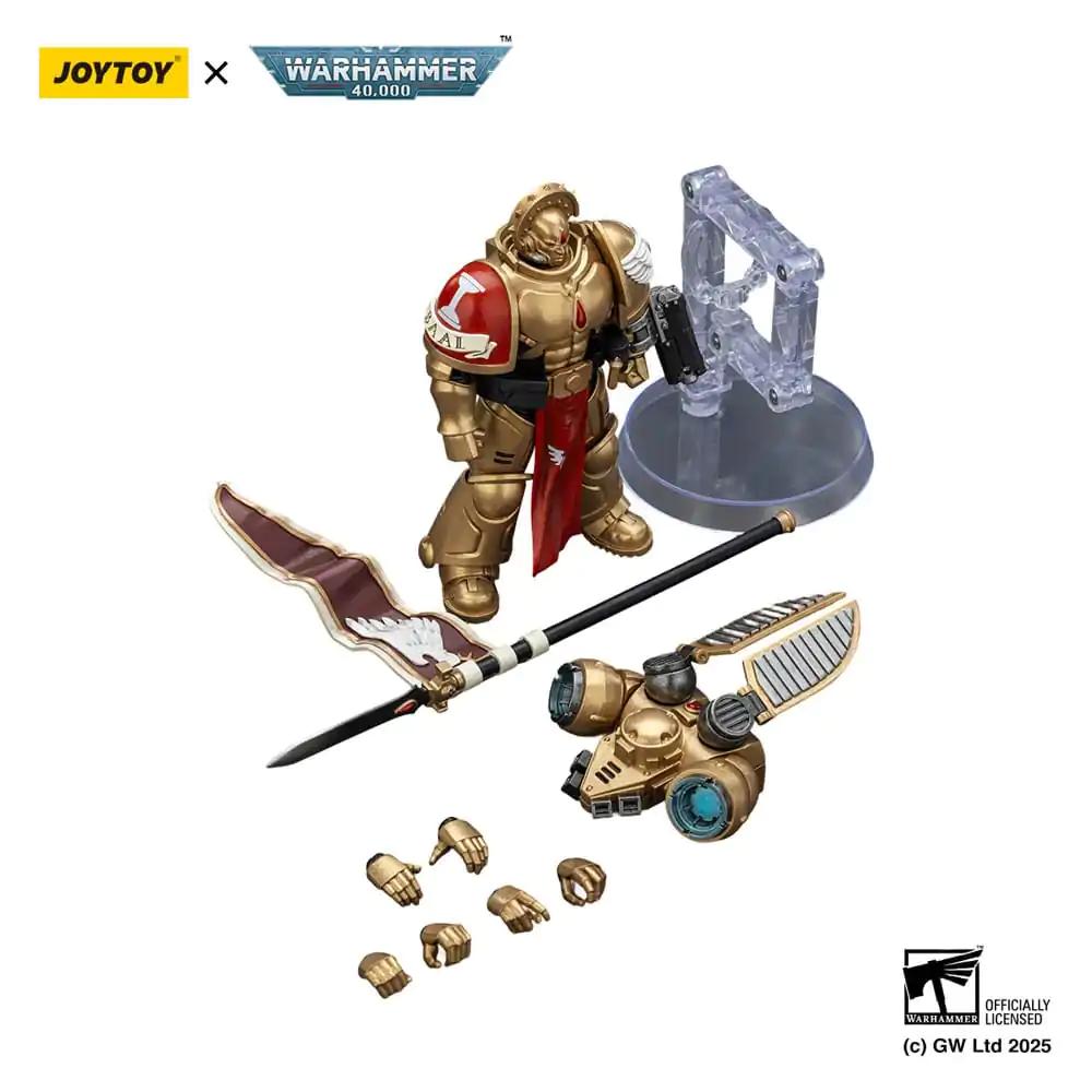 Warhammer 40,000: Combat Patrol Blood Angels Actionfigur Sanguinary Guard 3 mit Angelus Boltgun und Encarmine Spear 20 cm Produktfoto