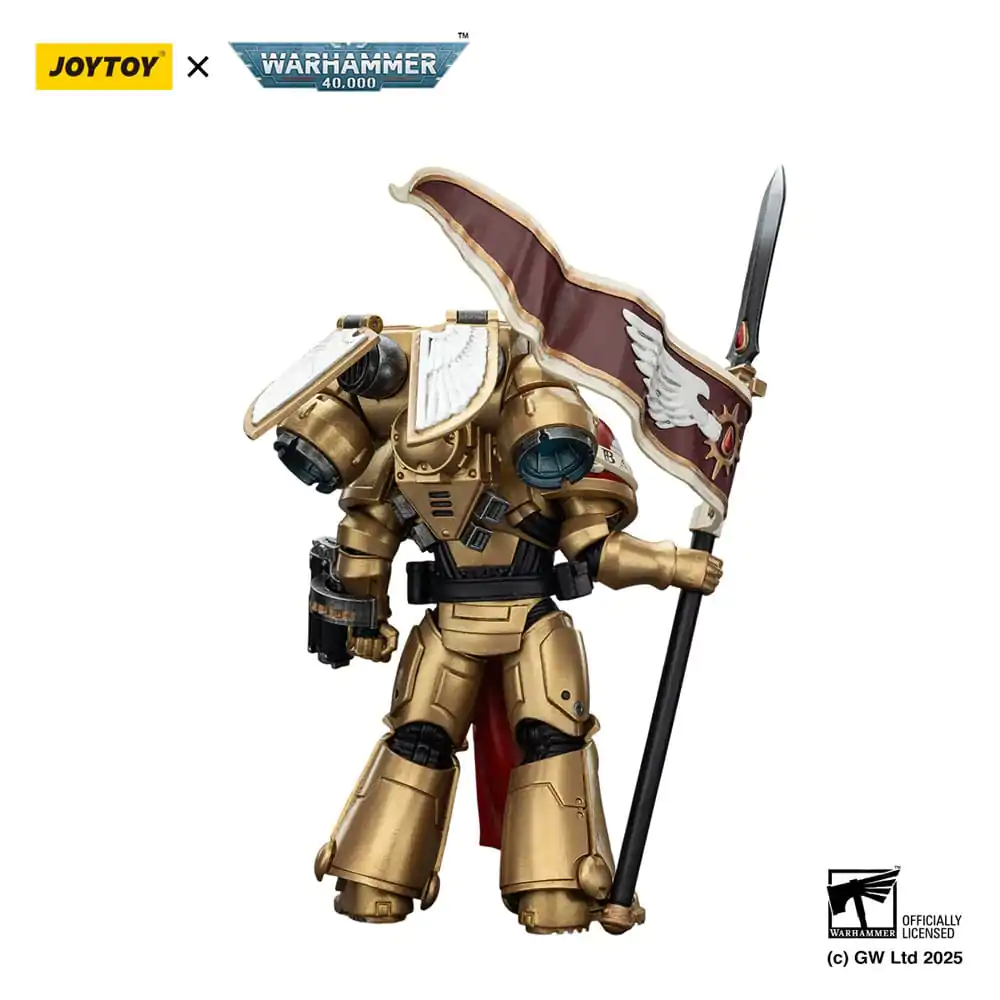 Warhammer 40,000: Combat Patrol Blood Angels Actionfigur Sanguinary Guard 3 mit Angelus Boltgun und Encarmine Spear 20 cm Produktfoto
