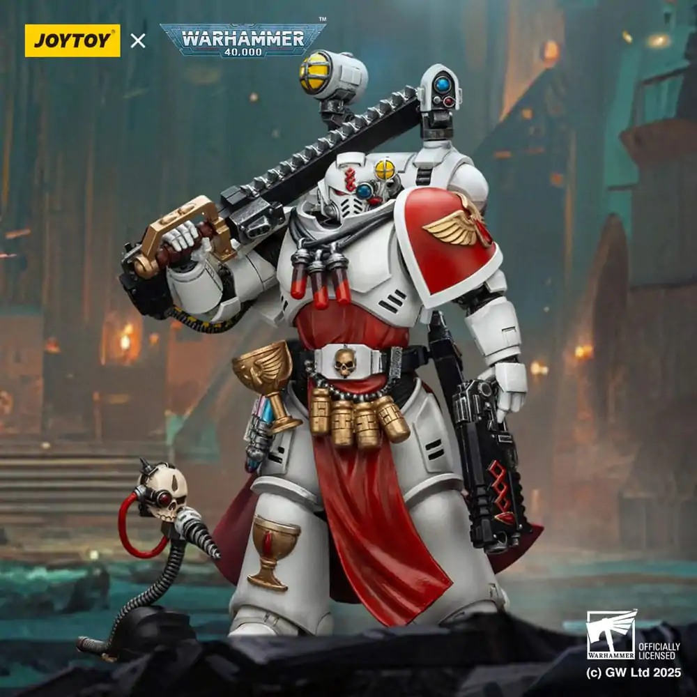 Warhammer 40,000: Combat Patrol Blood Angels Actionfigur Sanguinary Priest mit schwerer Boltpistole Kettenschwert und Narthecium 20 cm Produktfoto