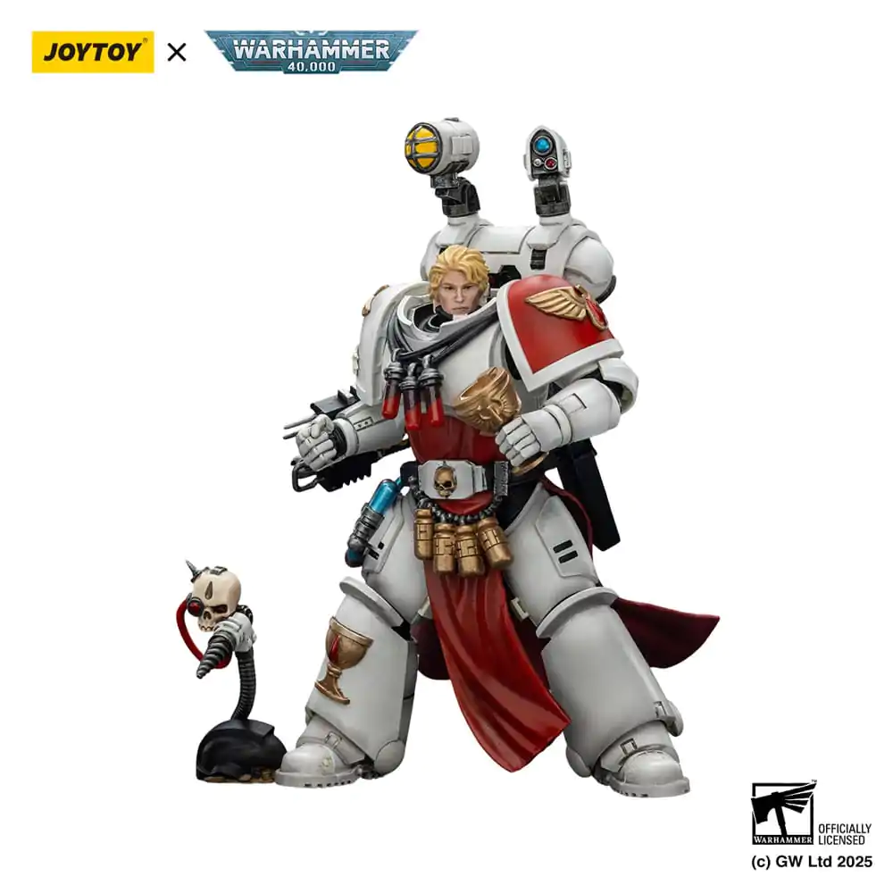 Warhammer 40,000: Combat Patrol Blood Angels Actionfigur Sanguinary Priest mit schwerer Boltpistole Kettenschwert und Narthecium 20 cm Produktfoto