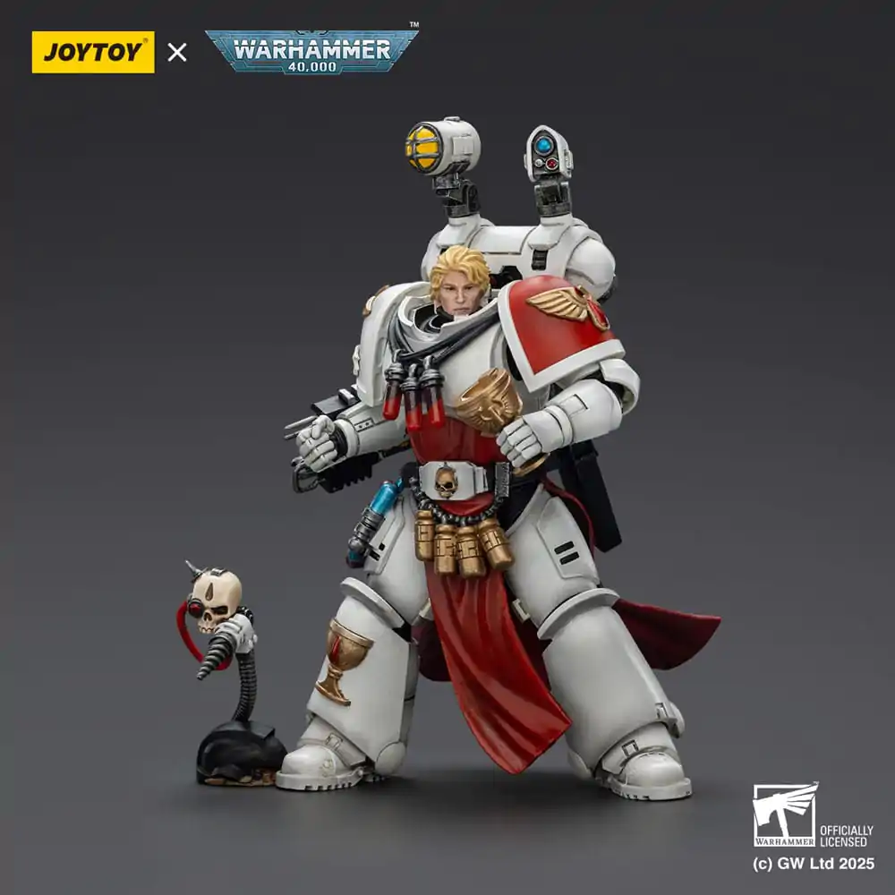 Warhammer 40,000: Combat Patrol Blood Angels Actionfigur Sanguinary Priest mit schwerer Boltpistole Kettenschwert und Narthecium 20 cm Produktfoto