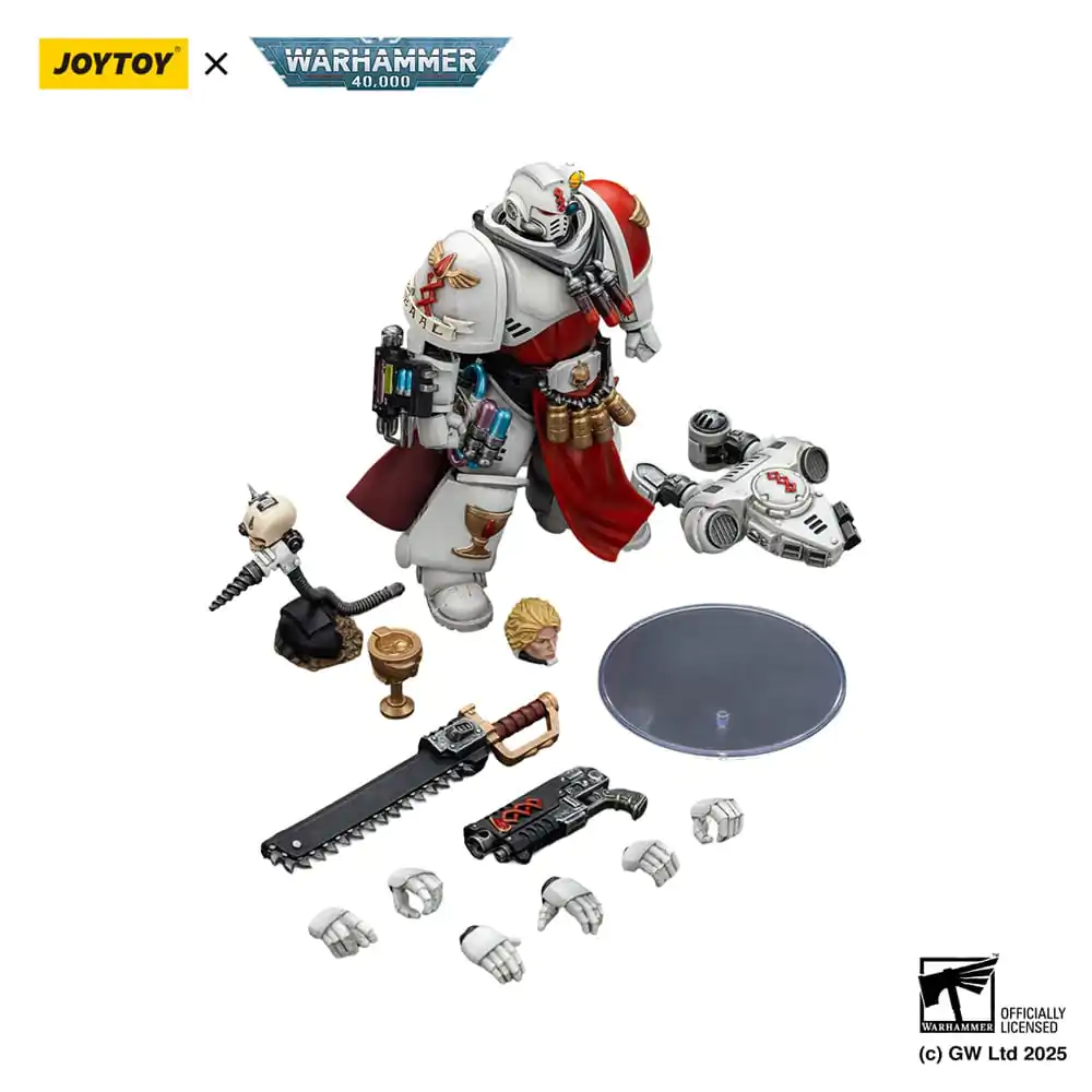 Warhammer 40,000: Combat Patrol Blood Angels Actionfigur Sanguinary Priest mit schwerer Boltpistole Kettenschwert und Narthecium 20 cm Produktfoto