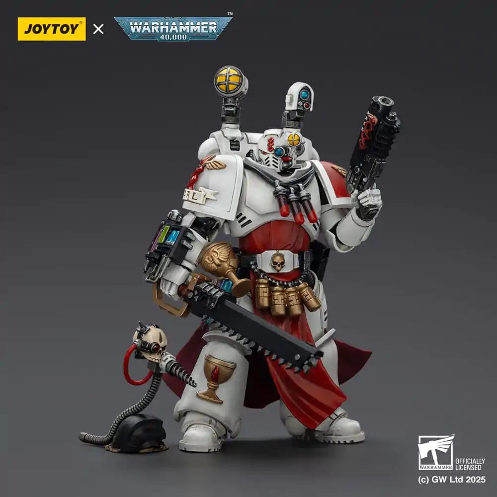 Warhammer 40,000: Combat Patrol Blood Angels Actionfigur Sanguinary Priest mit schwerer Boltpistole Kettenschwert und Narthecium 20 cm Produktfoto
