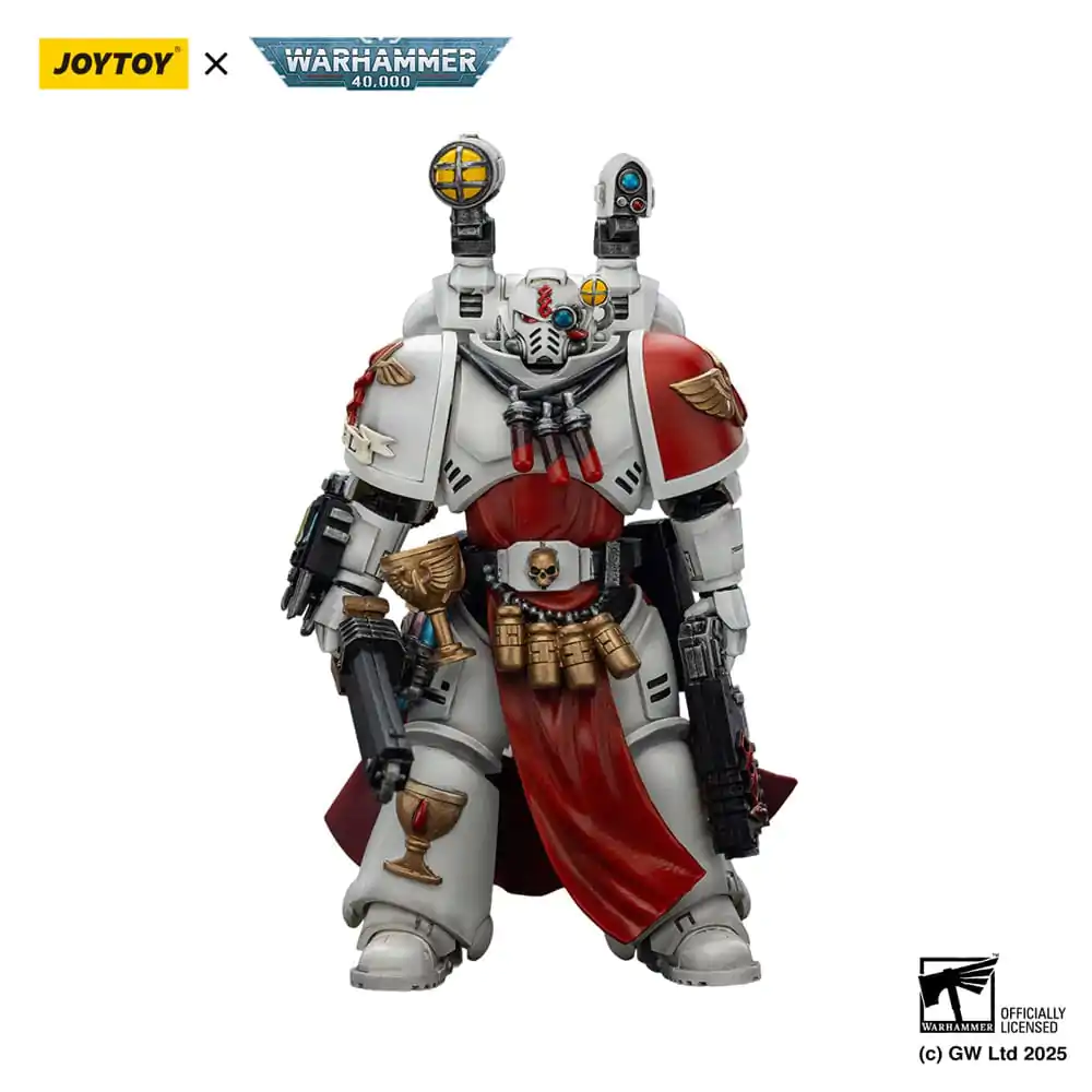 Warhammer 40,000: Combat Patrol Blood Angels Actionfigur Sanguinary Priest mit schwerer Boltpistole Kettenschwert und Narthecium 20 cm Produktfoto