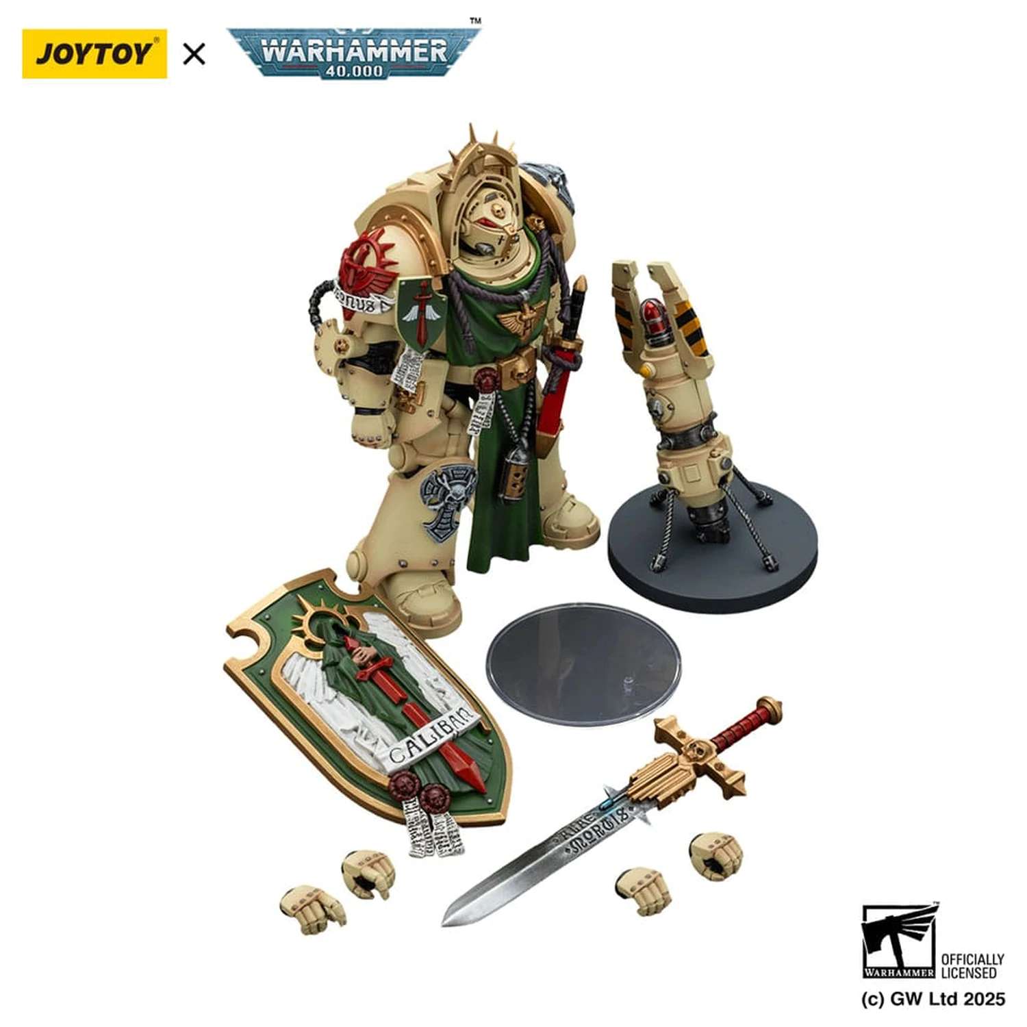 Warhammer 40,000 Action Figur Dark Angels Deathwing Knight 1 14 cm Produktfoto