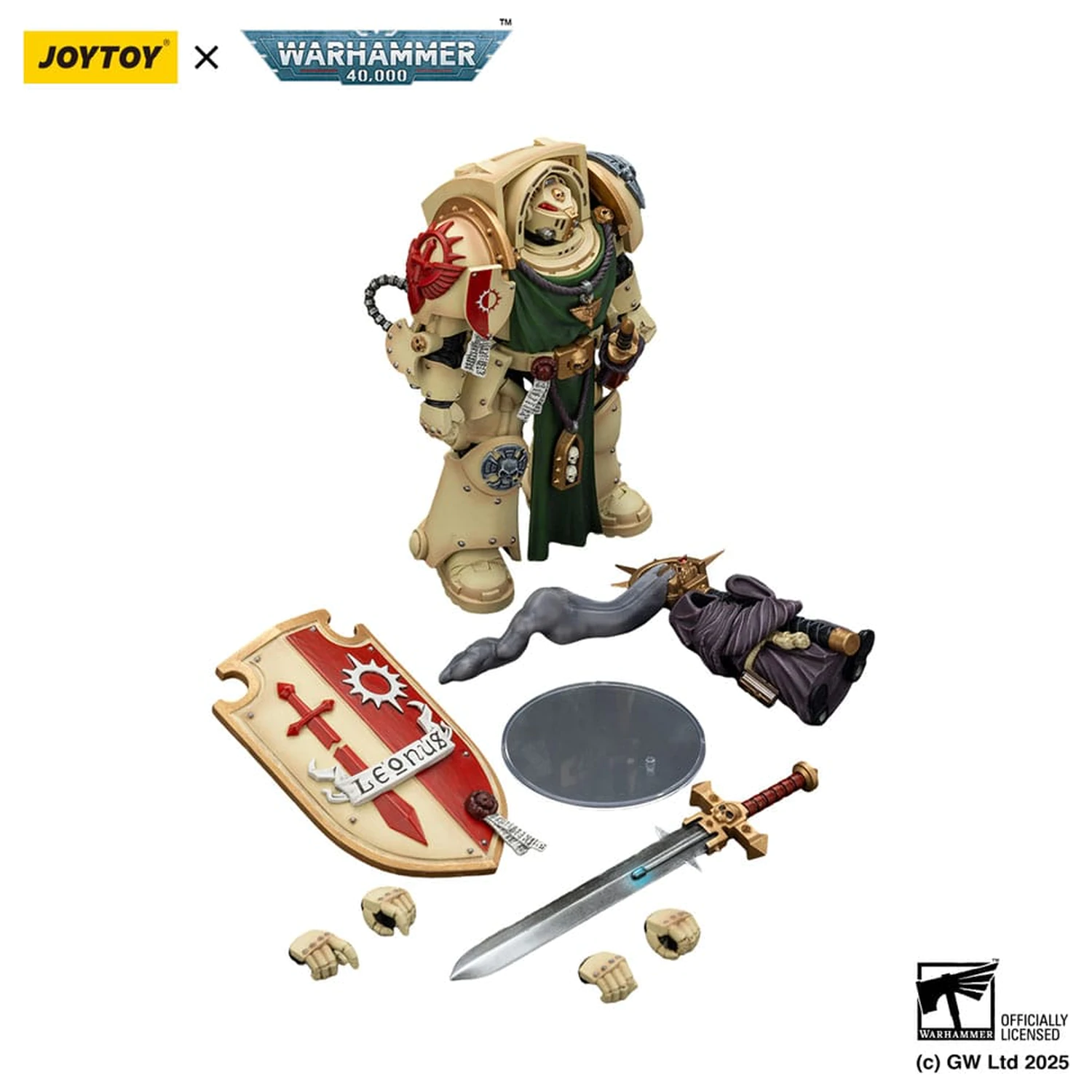 Warhammer 40,000 Actionfigur Dark Angels Deathwing Knight 2 14 cm Produktfoto