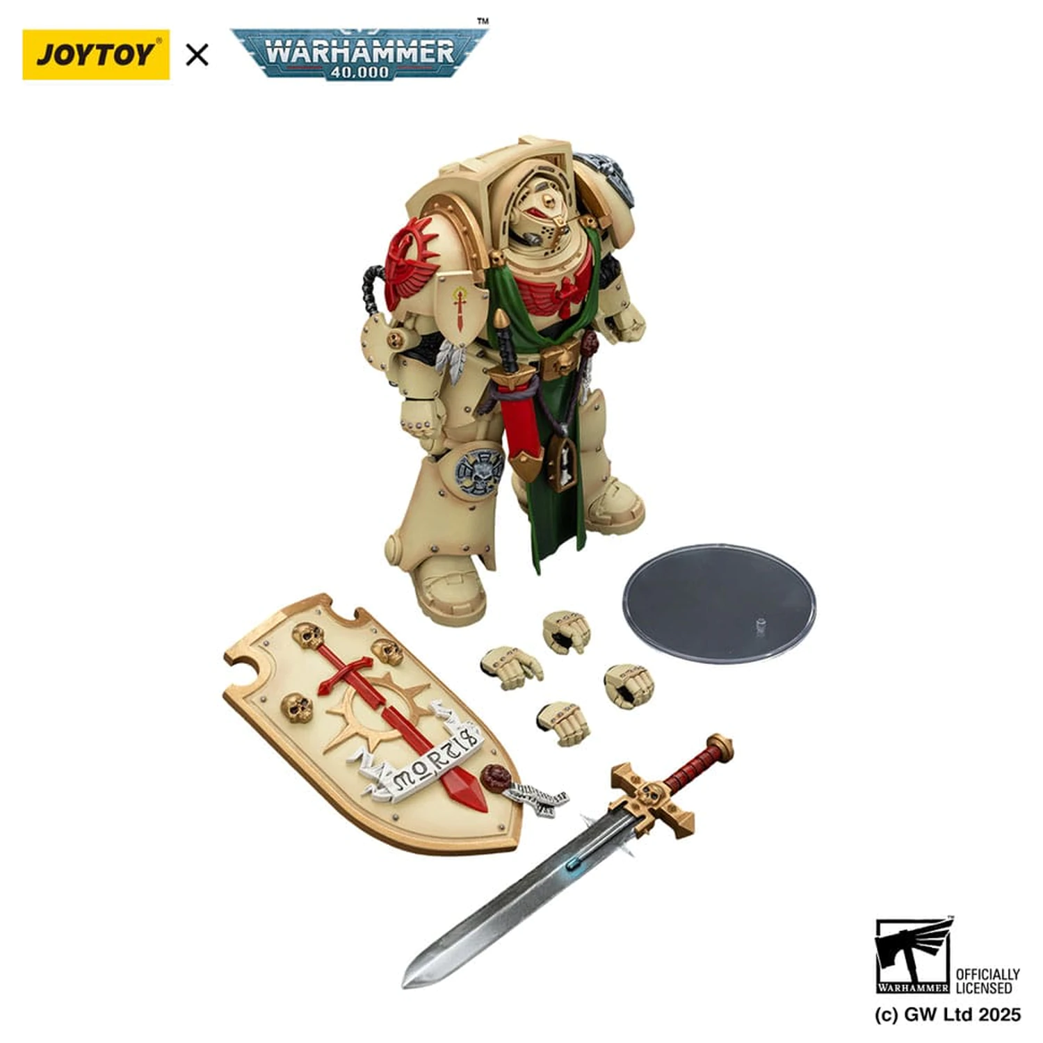 Warhammer 40,000 Actionfigur Dark Angels Deathwing Knight 3 14 cm Produktfoto