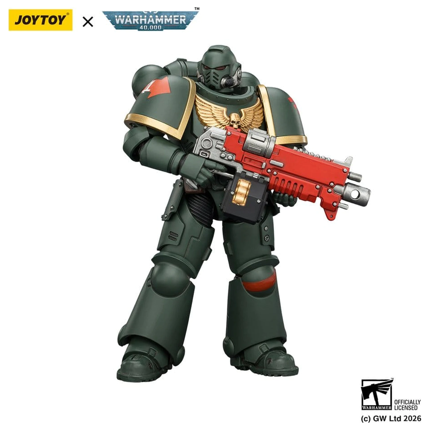 Warhammer 40,000 Action Figur Dark Angels Intercessor 12 cm Produktfoto