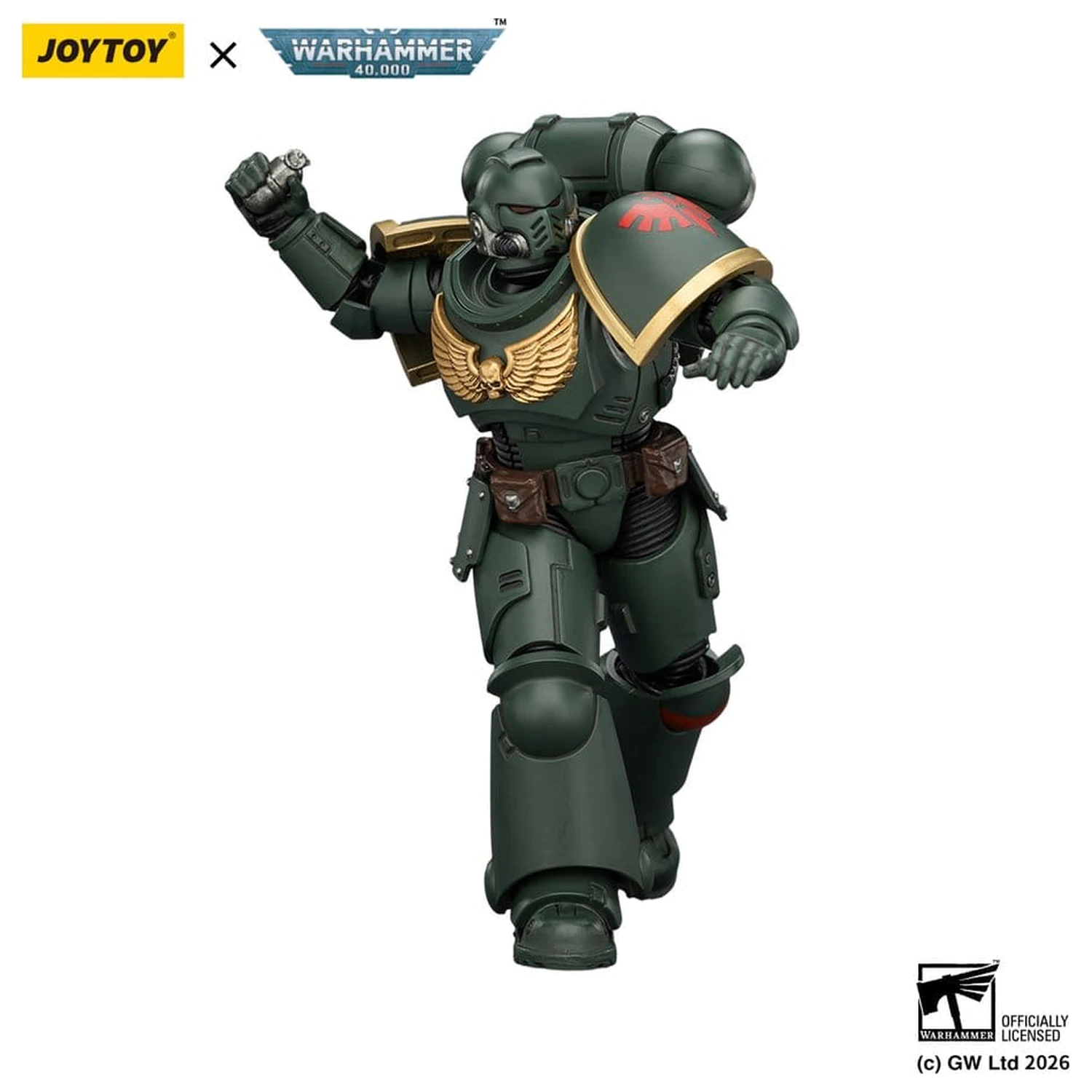 Warhammer 40,000 Action Figur Dark Angels Intercessor 12 cm Produktfoto