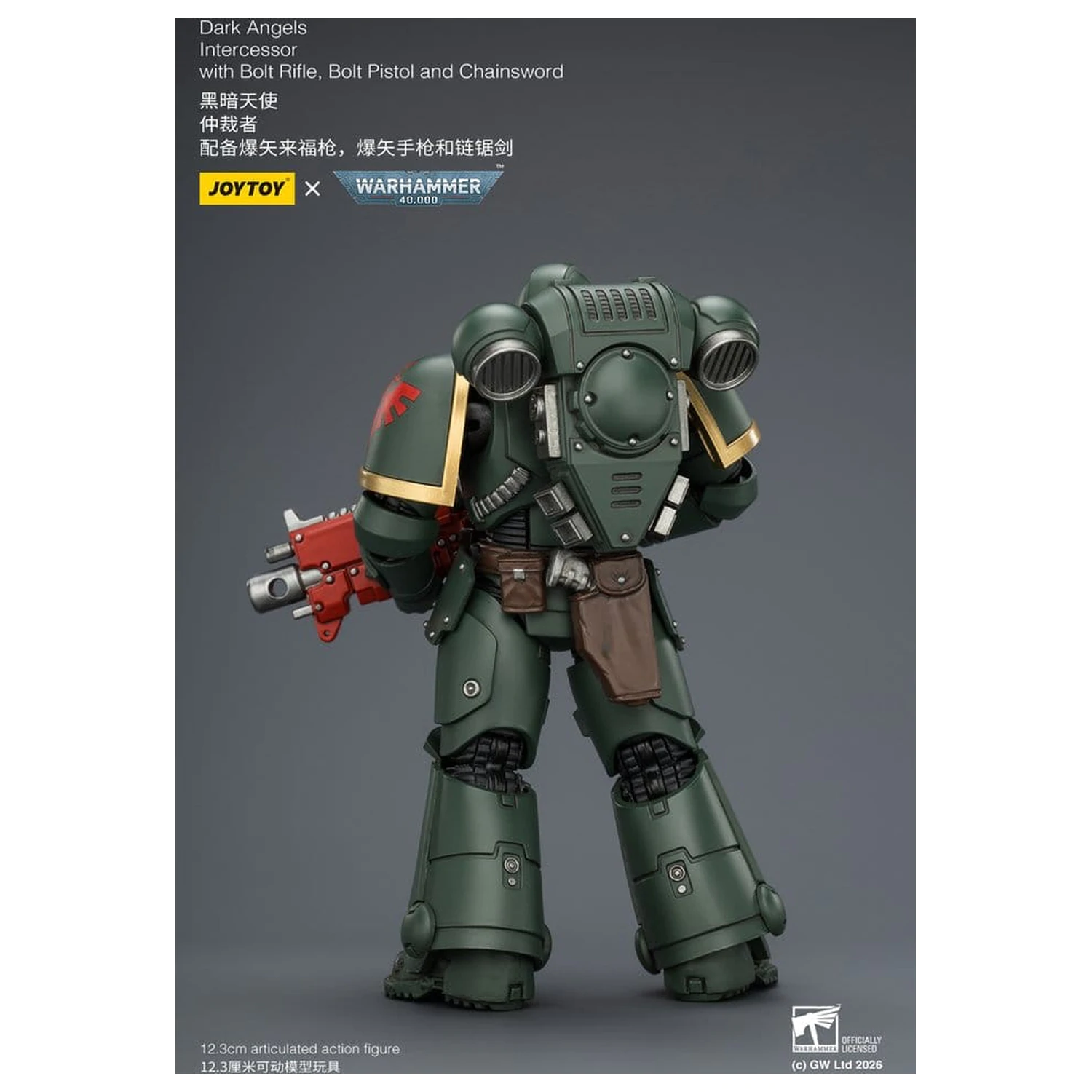 Warhammer 40,000 Action Figur Dark Angels Intercessor 12 cm Produktfoto