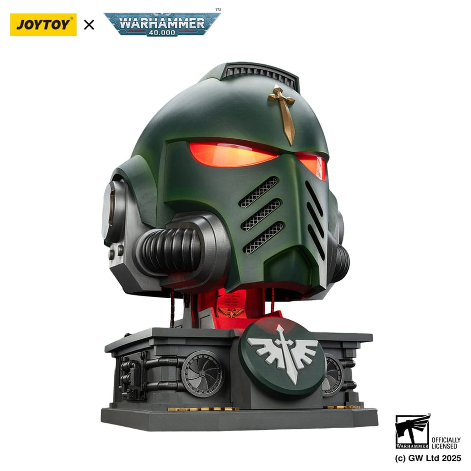 Warhammer 40,000: Dark Angels MkX Helm & Display Ständer 44 cm Produktfoto