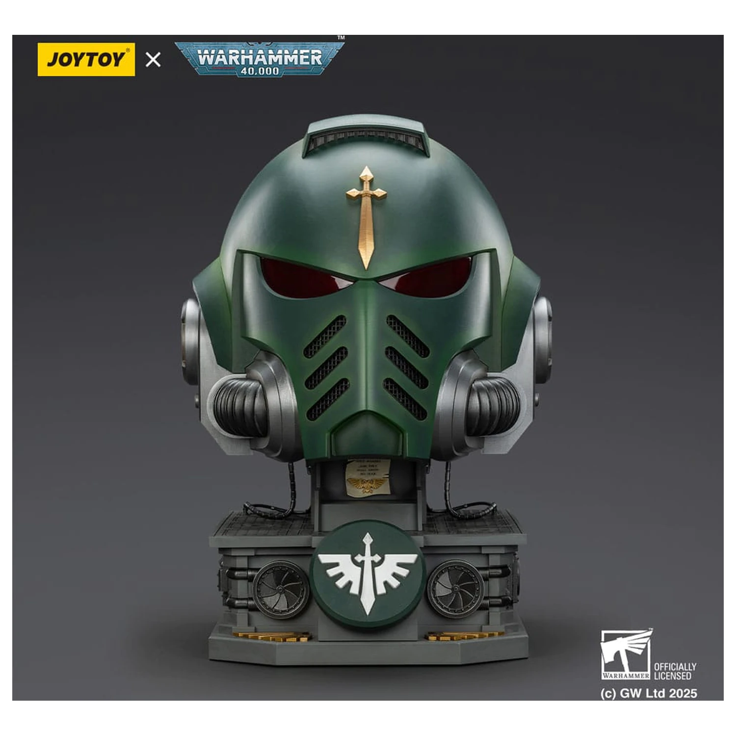 Warhammer 40,000: Dark Angels MkX Helm & Display Ständer 44 cm Produktfoto