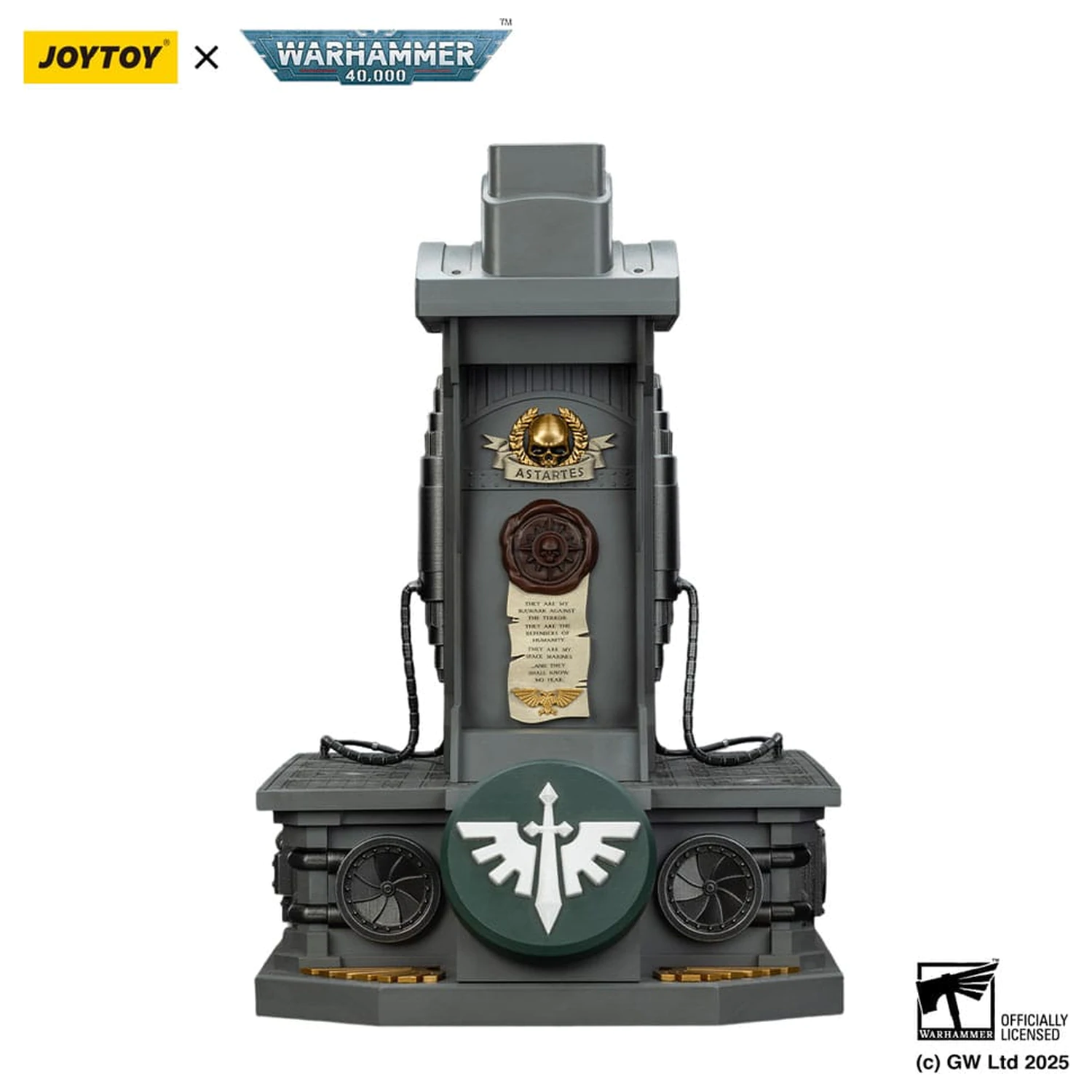 Warhammer 40,000: Dark Angels MkX Helm & Display Ständer 44 cm Produktfoto