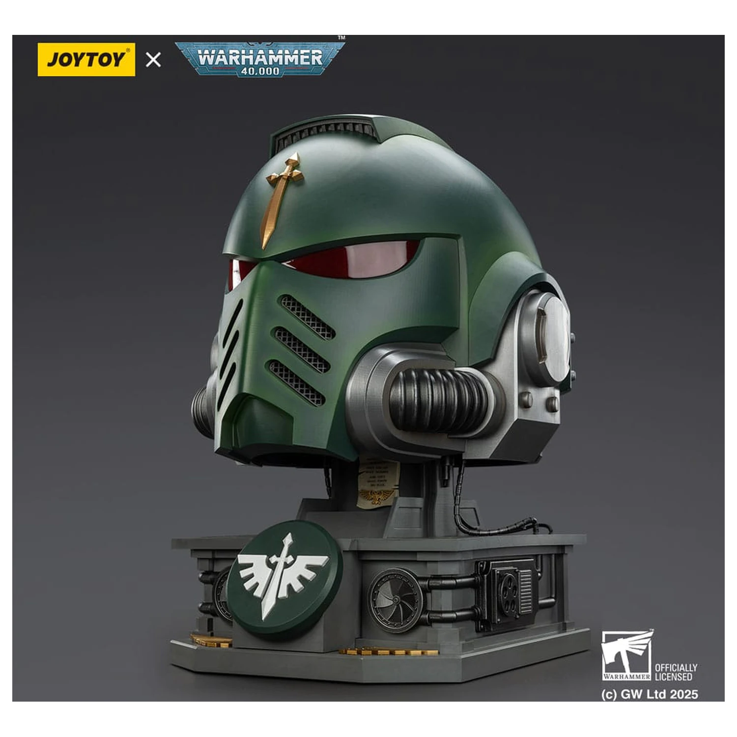 Warhammer 40,000: Dark Angels MkX Helm & Display Ständer 44 cm Produktfoto