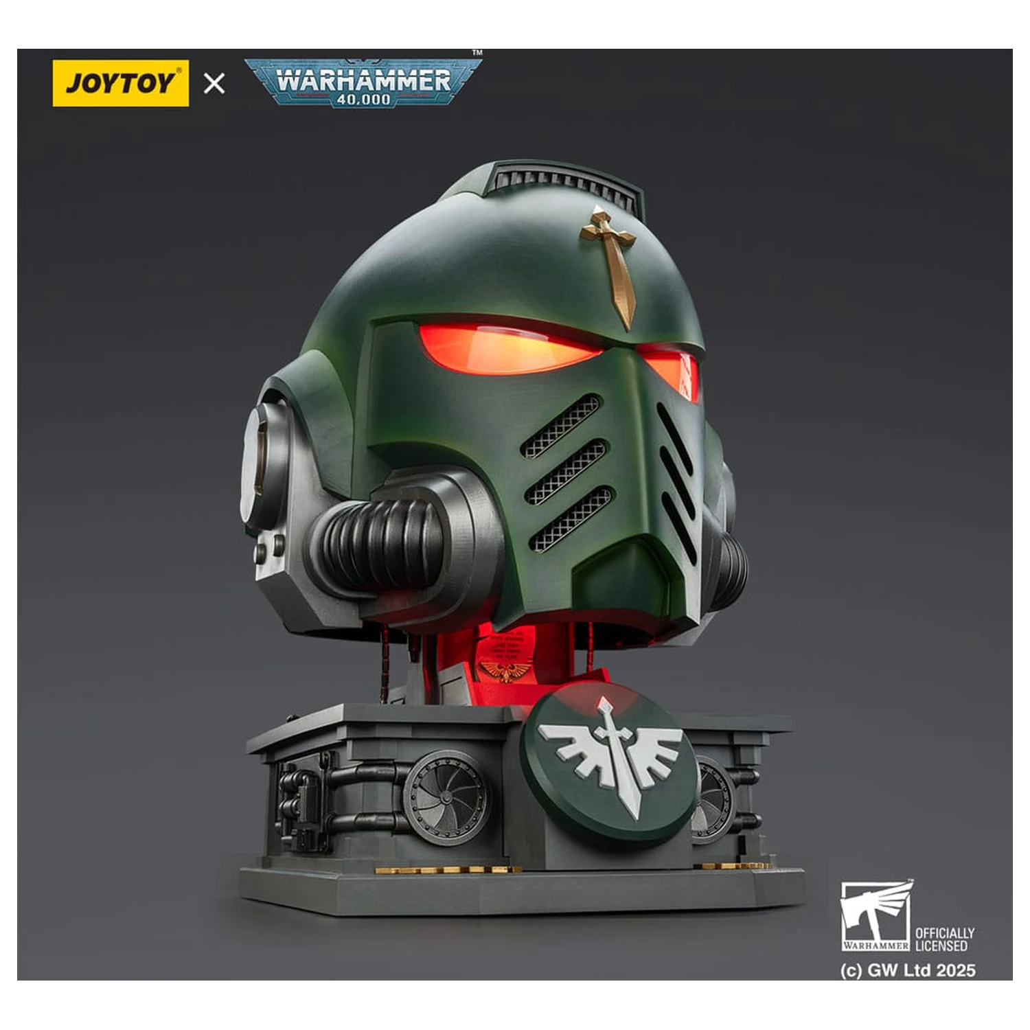 Warhammer 40,000: Dark Angels MkX Helm & Display Ständer 44 cm Produktfoto