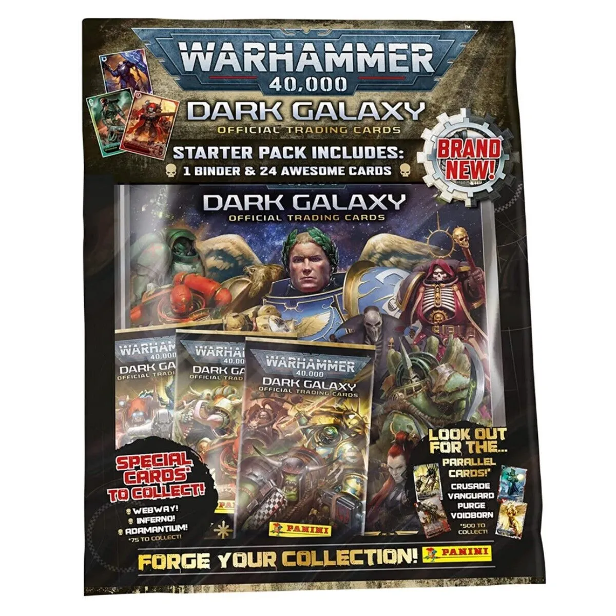 Warhammer 40.000 Dark Galaxy Sammelkarten Starter Pack *Englische Version* Produktfoto