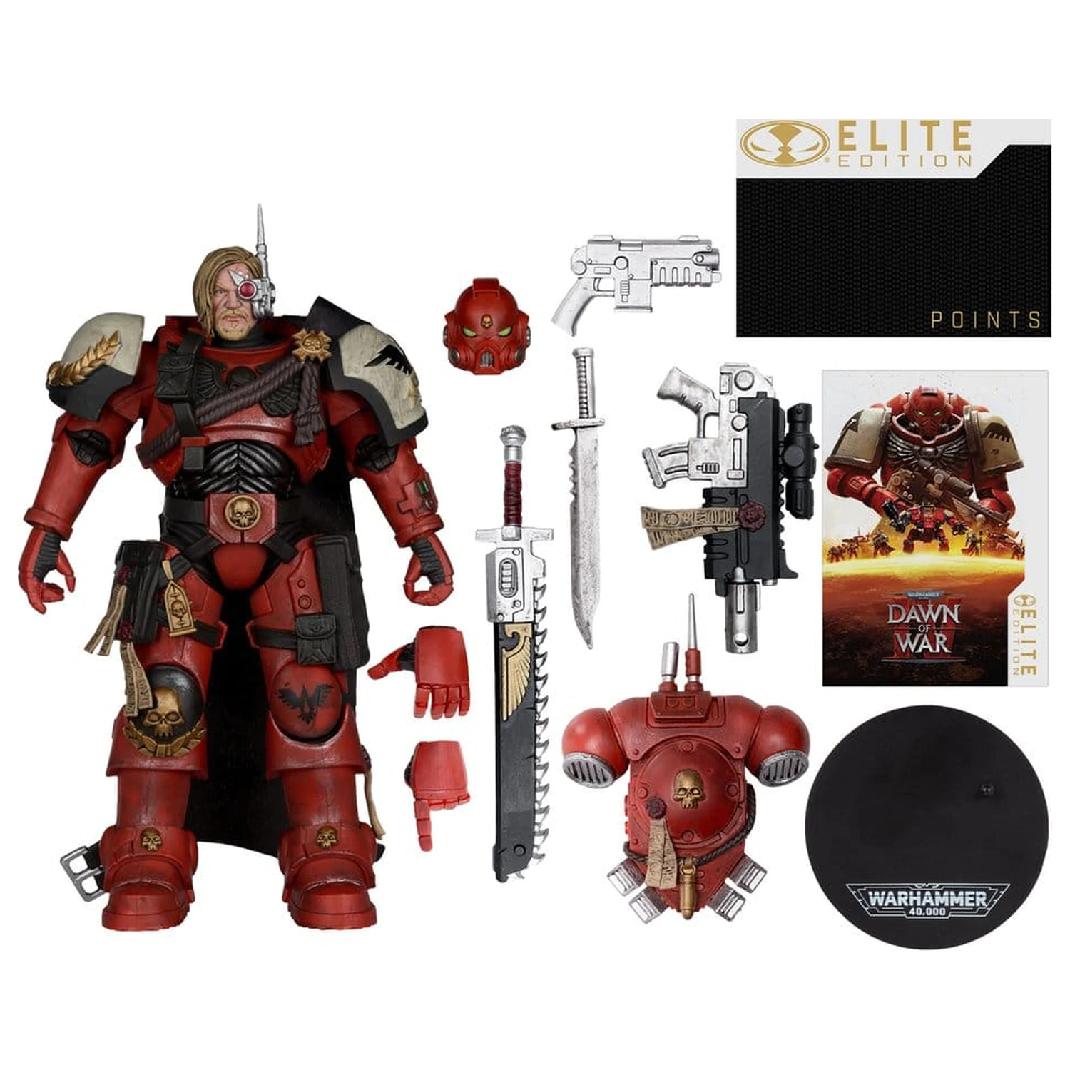 Warhammer 40,000 Dawn of War McFarlane Elite Edition Actionfigur Captain Cyrus (Dawn of War 4) 20 cm Produktfoto
