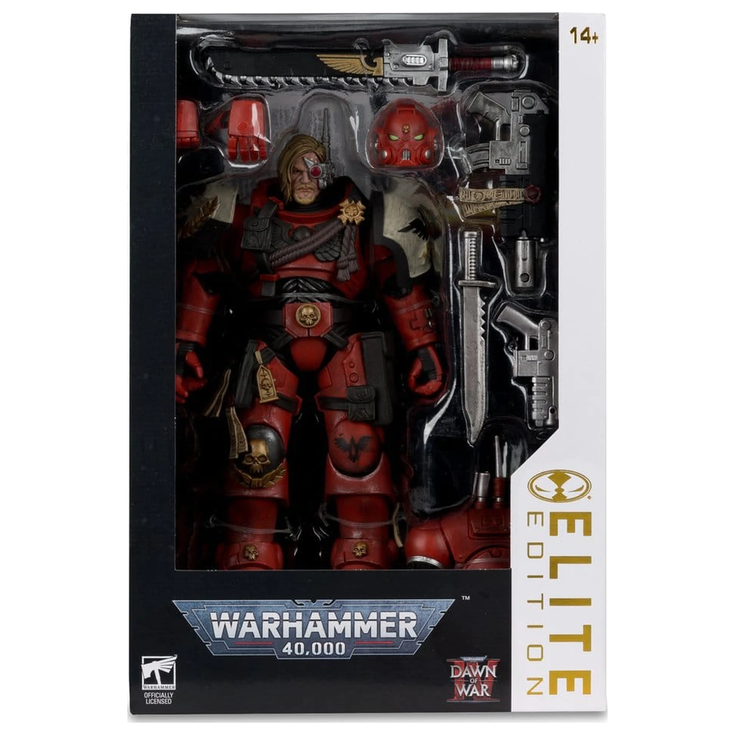 Warhammer 40,000 Dawn of War McFarlane Elite Edition Actionfigur Captain Cyrus (Dawn of War 4) 20 cm Produktfoto