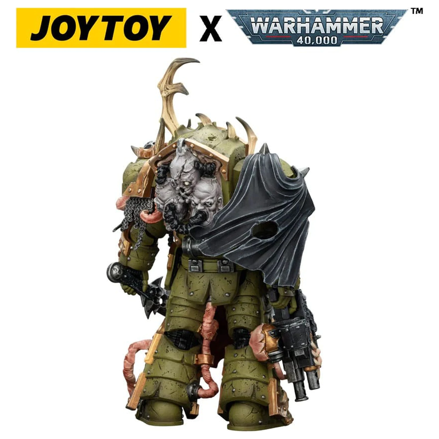 Warhammer 40,000 Actionfigur Death Guard Blightlord Terminator 3 mit Combi-bolter und Bubotic Blade 14 cm Produktfoto