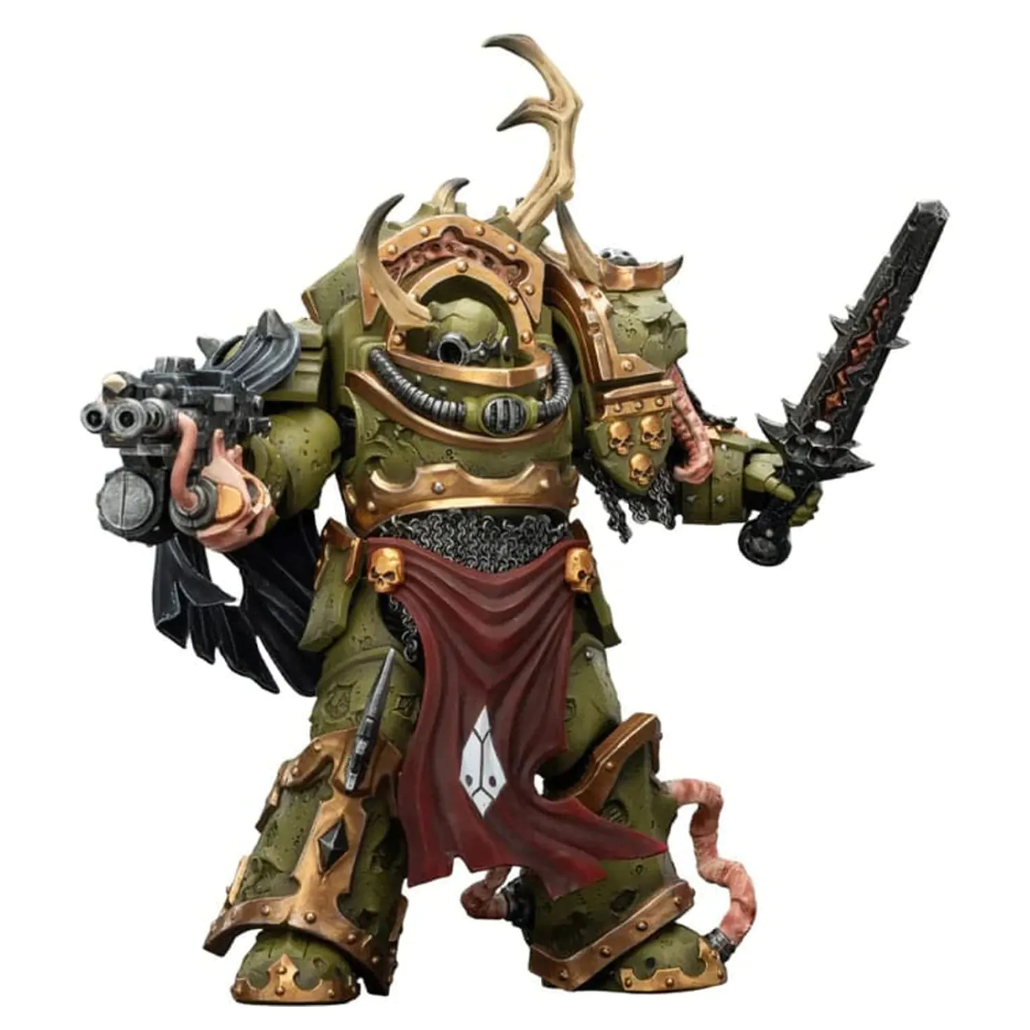 Warhammer 40,000 Actionfigur Death Guard Blightlord Terminator 3 mit Combi-bolter und Bubotic Blade 14 cm Produktfoto