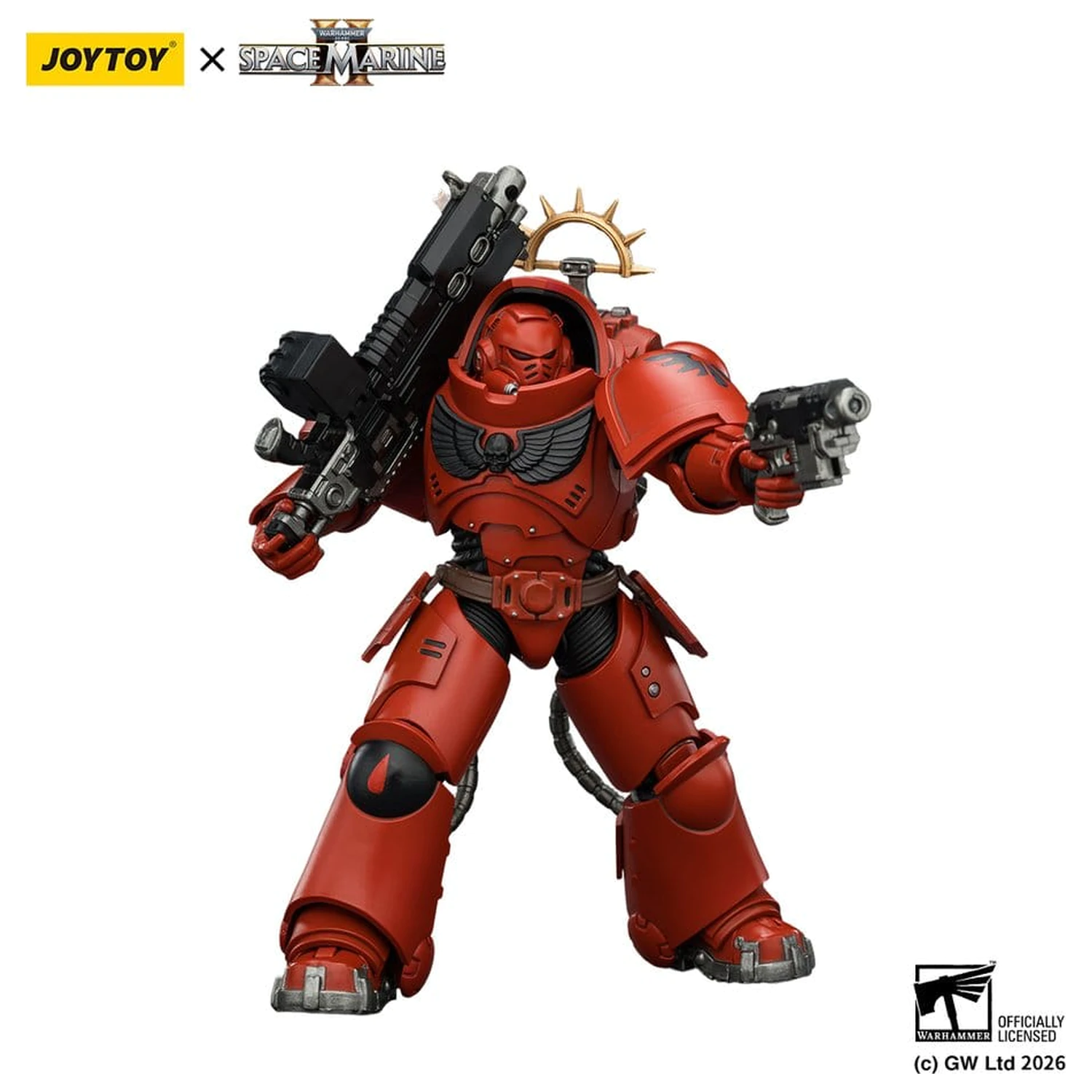 Warhammer 40,000 Action Figur Spiel Edition Blood Angels Heavy Intercessor 13 cm Produktfoto