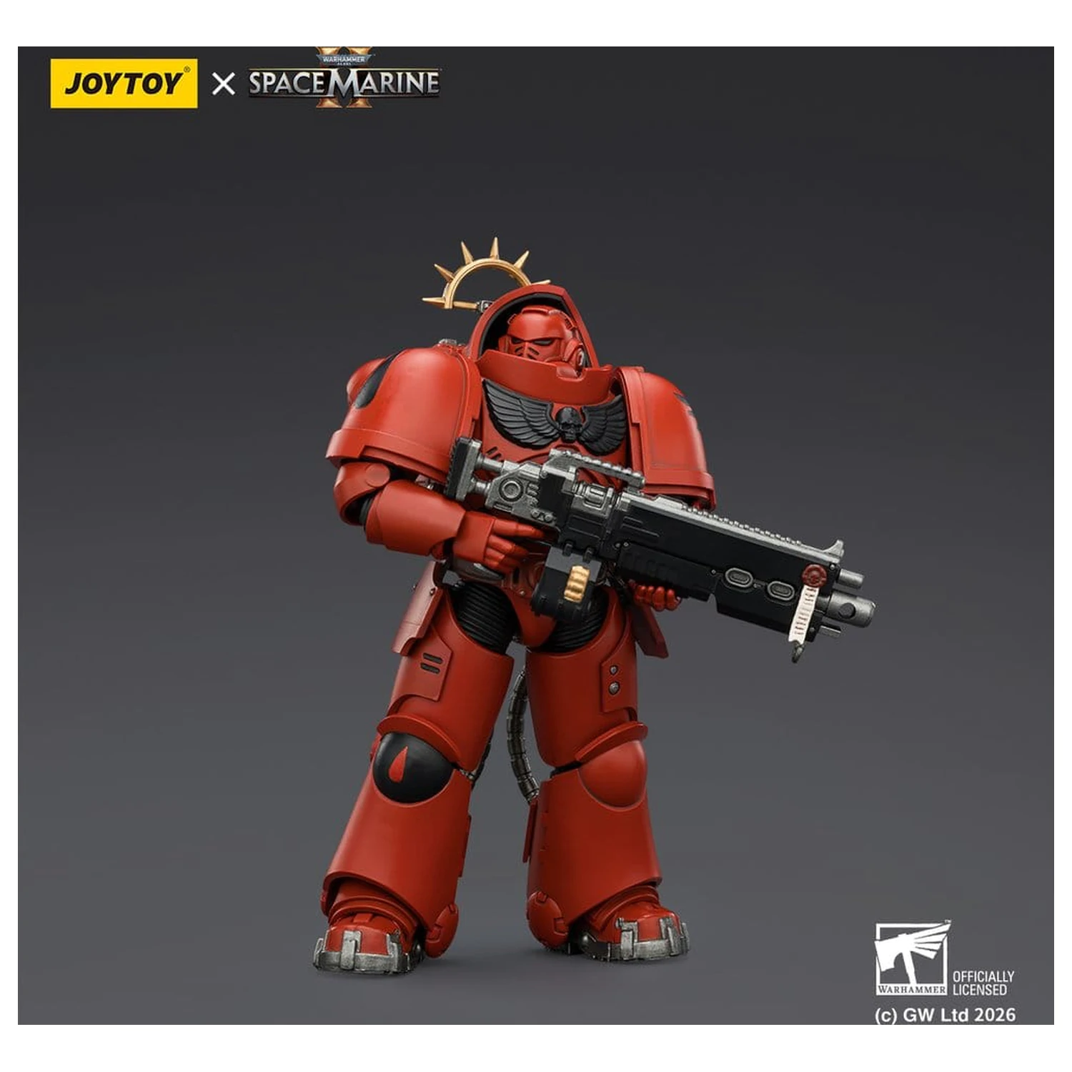 Warhammer 40,000 Action Figur Spiel Edition Blood Angels Heavy Intercessor 13 cm Produktfoto
