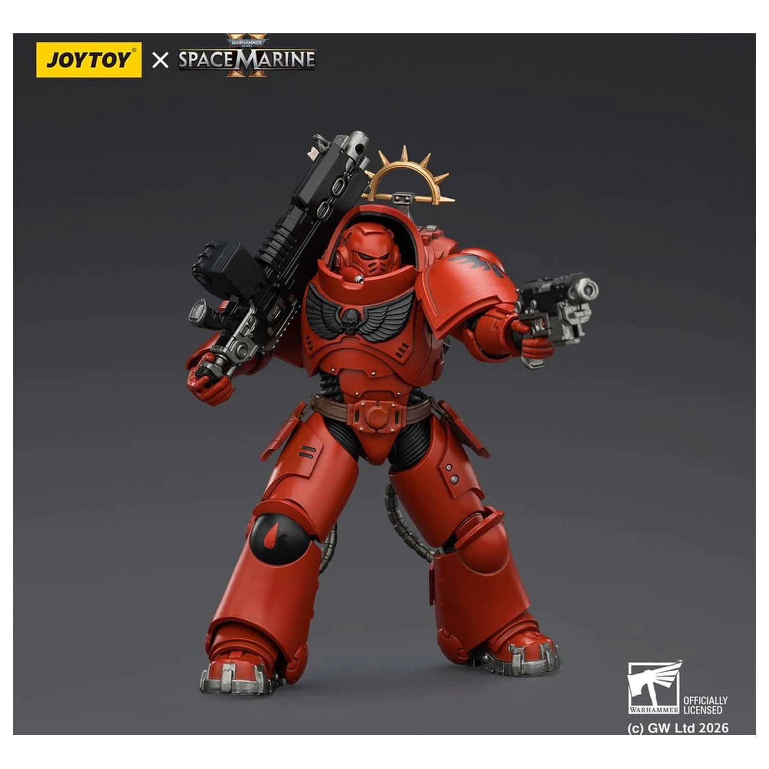 Warhammer 40,000 Action Figur Spiel Edition Blood Angels Heavy Intercessor 13 cm Produktfoto