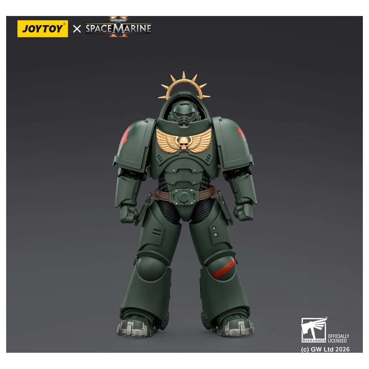 Warhammer 40,000 Action Figur Spiel Ausgabe Dark Angels Heavy Intercessor 13 cm Produktfoto