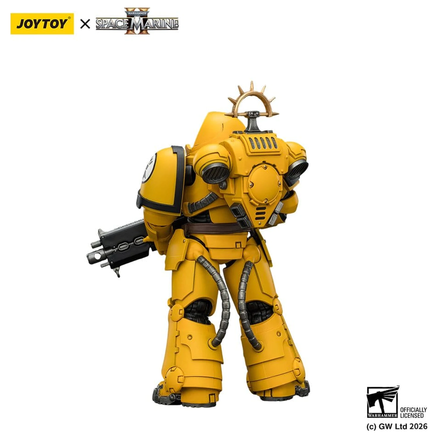 Warhammer 40,000 Action Figur Spiel Edition Imperial Fists Heavy Intercessor 13 cm Produktfoto