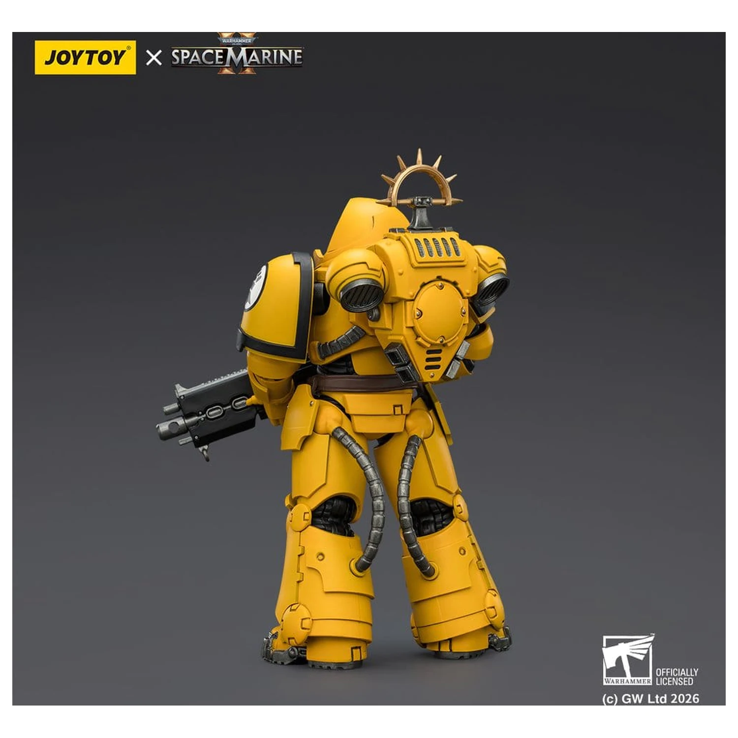Warhammer 40,000 Action Figur Spiel Edition Imperial Fists Heavy Intercessor 13 cm Produktfoto