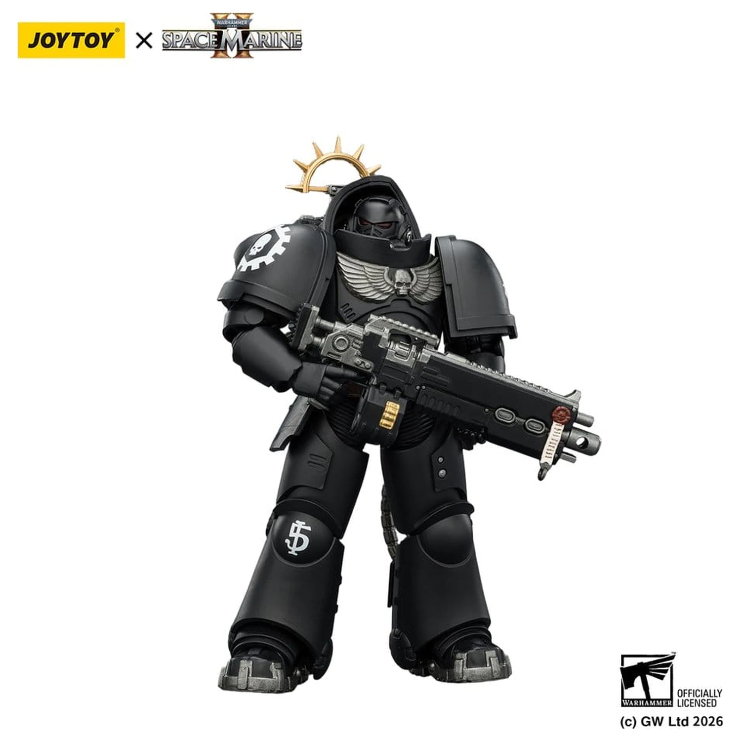 Warhammer 40,000 Action Figur Spiel Edition Iron Hands Heavy Intercessor 13 cm Produktfoto