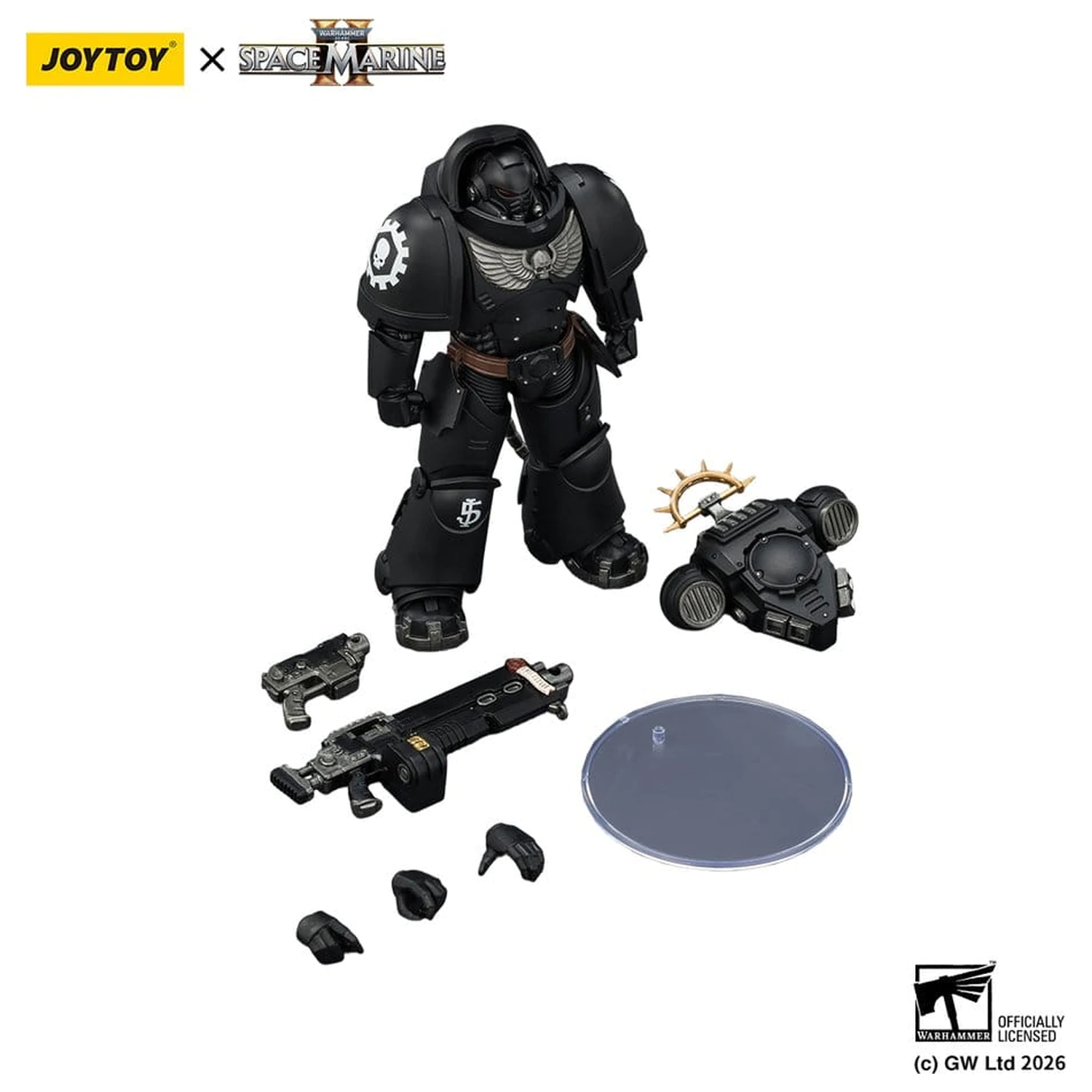 Warhammer 40,000 Action Figur Spiel Edition Iron Hands Heavy Intercessor 13 cm Produktfoto