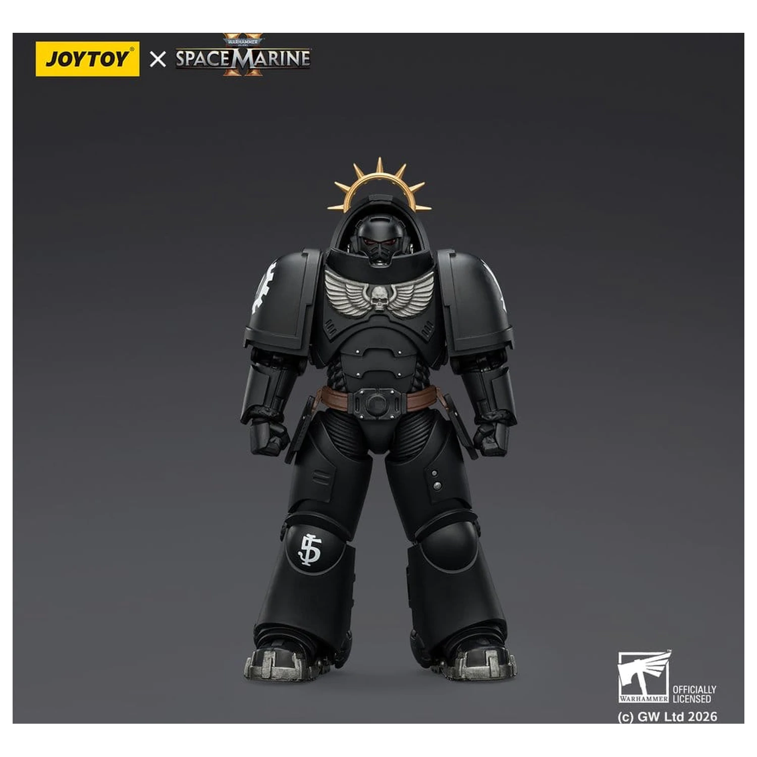 Warhammer 40,000 Action Figur Spiel Edition Iron Hands Heavy Intercessor 13 cm Produktfoto
