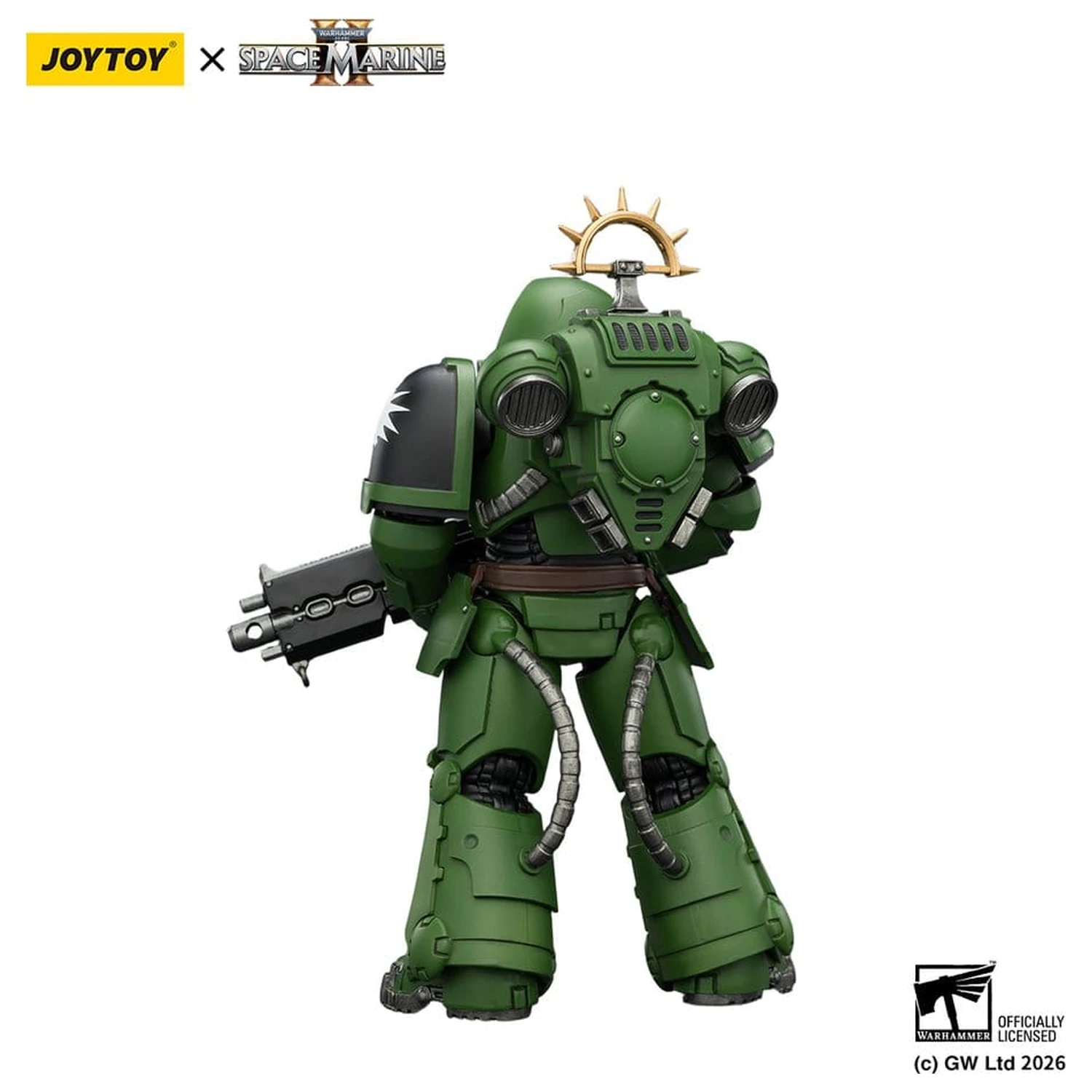 Warhammer 40,000 Actionfigur Spiel Edition Salamanders Heavy Intercessor 13 cm Produktfoto