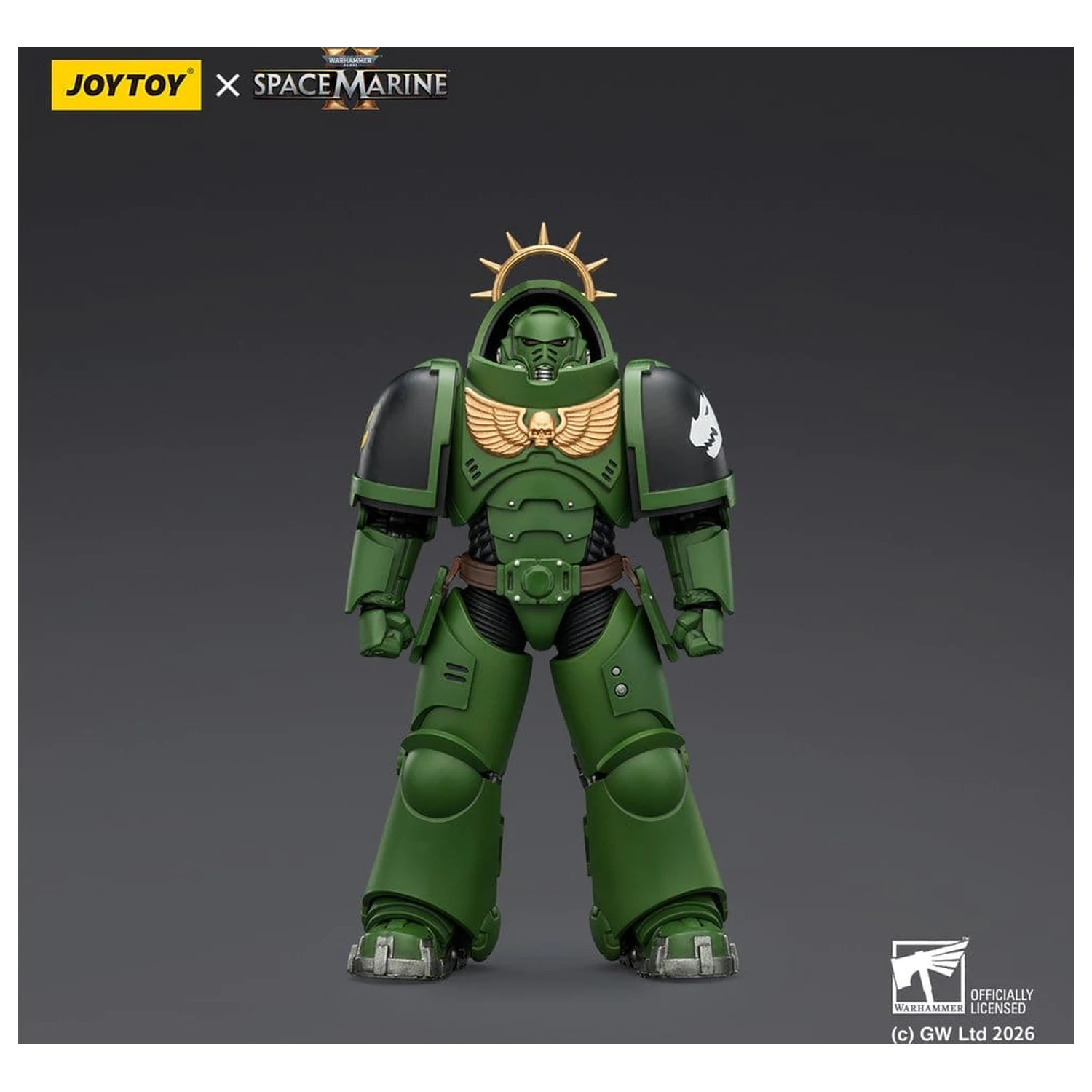 Warhammer 40,000 Actionfigur Spiel Edition Salamanders Heavy Intercessor 13 cm Produktfoto