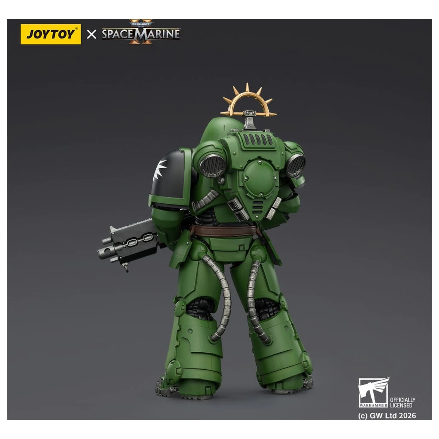Warhammer 40,000 Actionfigur Spiel Edition Salamanders Heavy Intercessor 13 cm Produktfoto