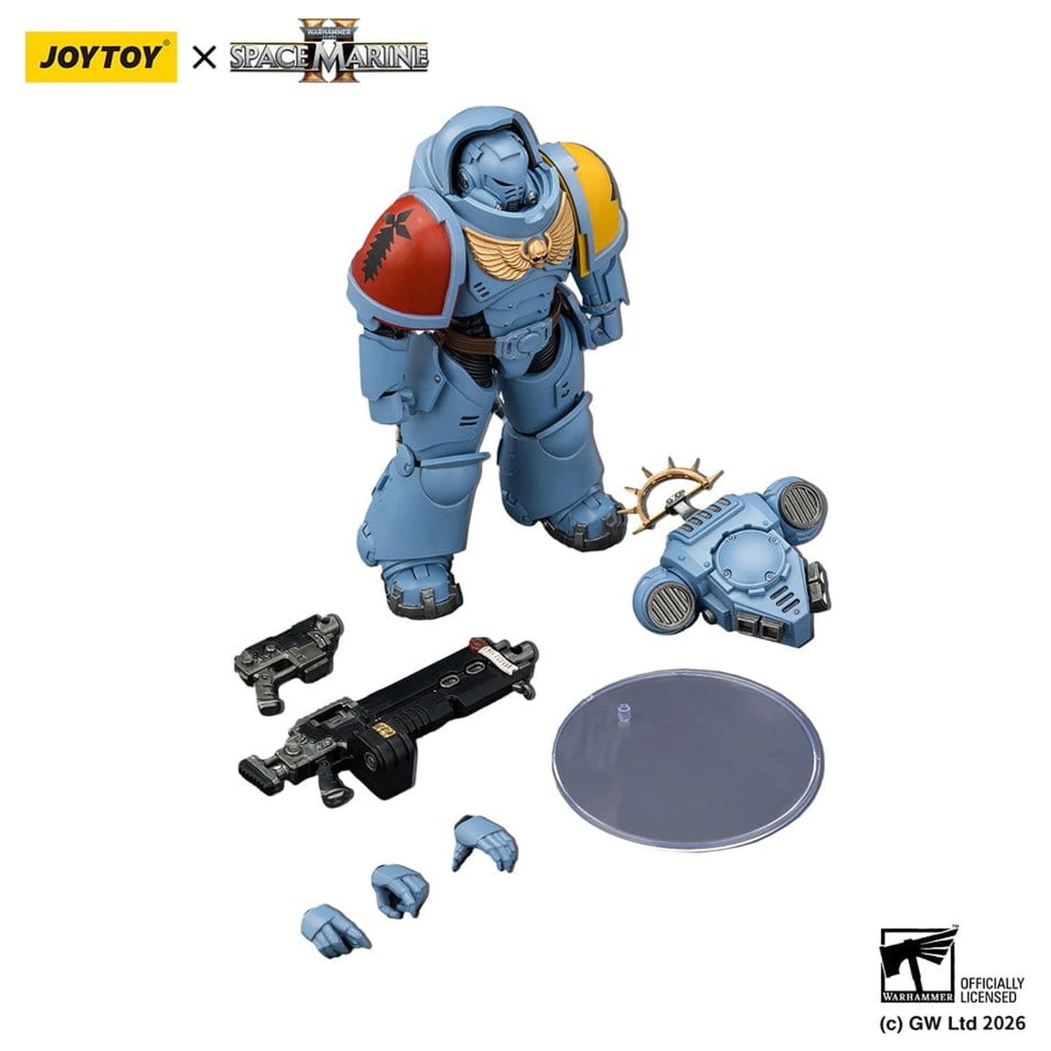 Warhammer 40,000 Actionfigur Spiel Edition Space Wolves Heavy Intercessor 13 cm Produktfoto