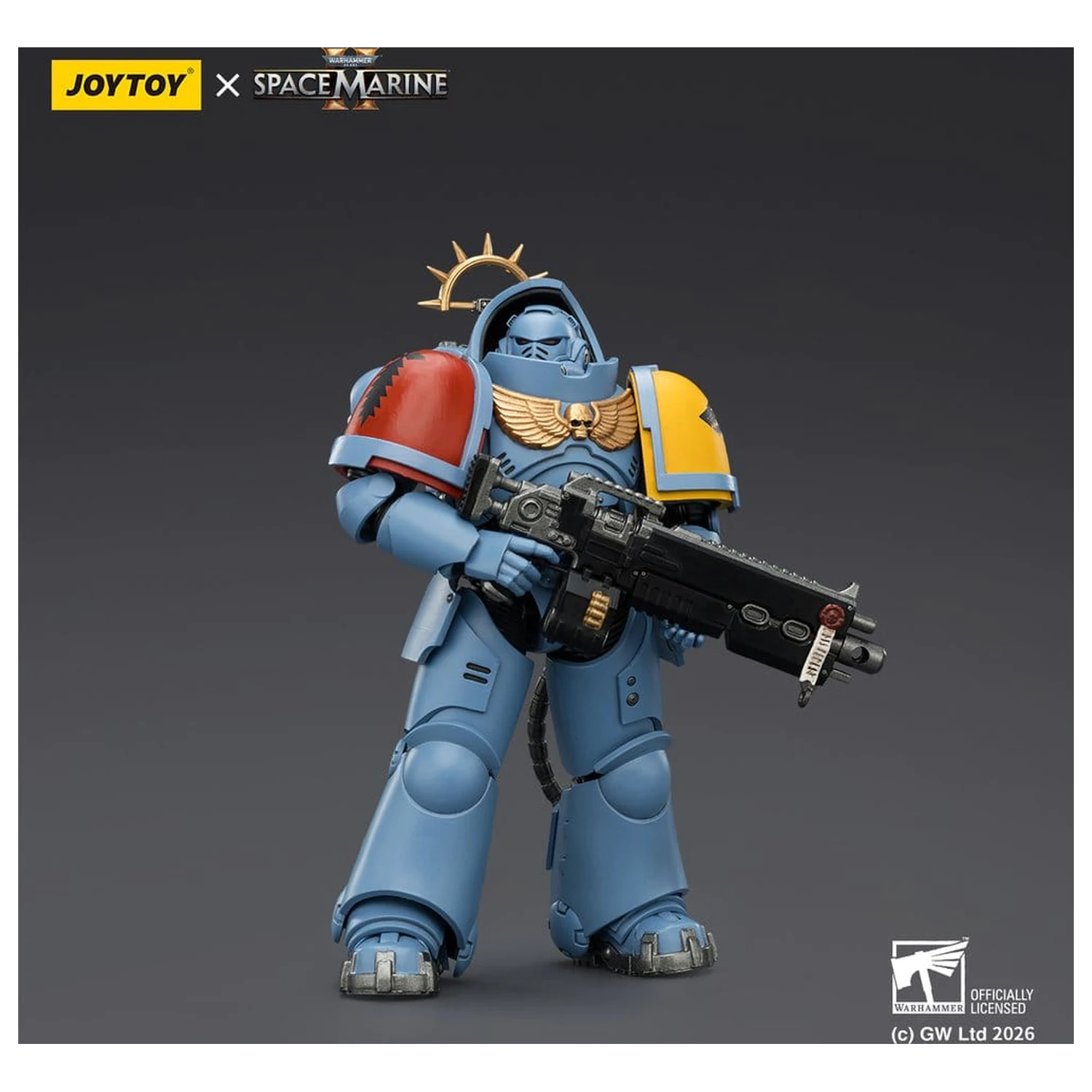 Warhammer 40,000 Actionfigur Spiel Edition Space Wolves Heavy Intercessor 13 cm Produktfoto