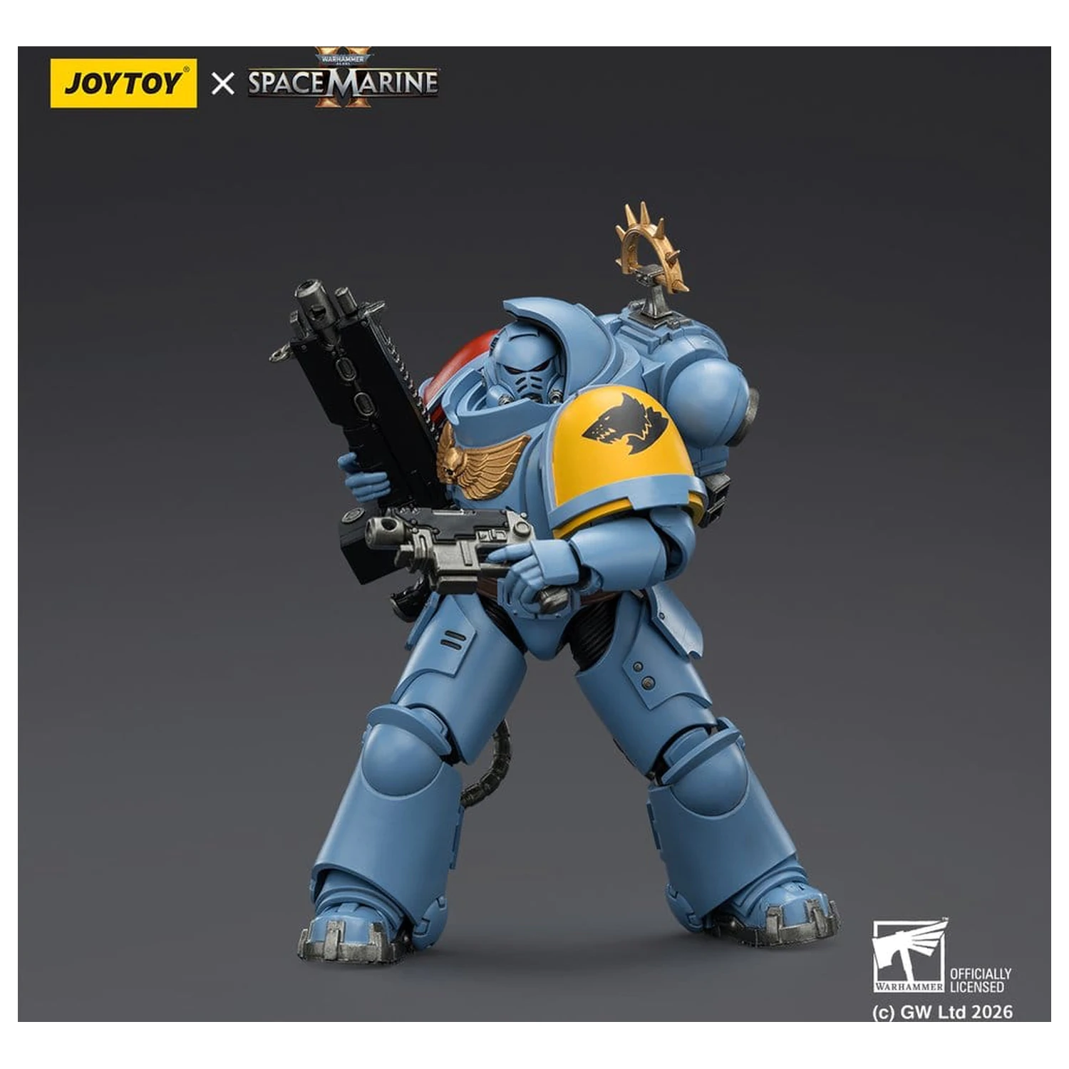 Warhammer 40,000 Actionfigur Spiel Edition Space Wolves Heavy Intercessor 13 cm Produktfoto